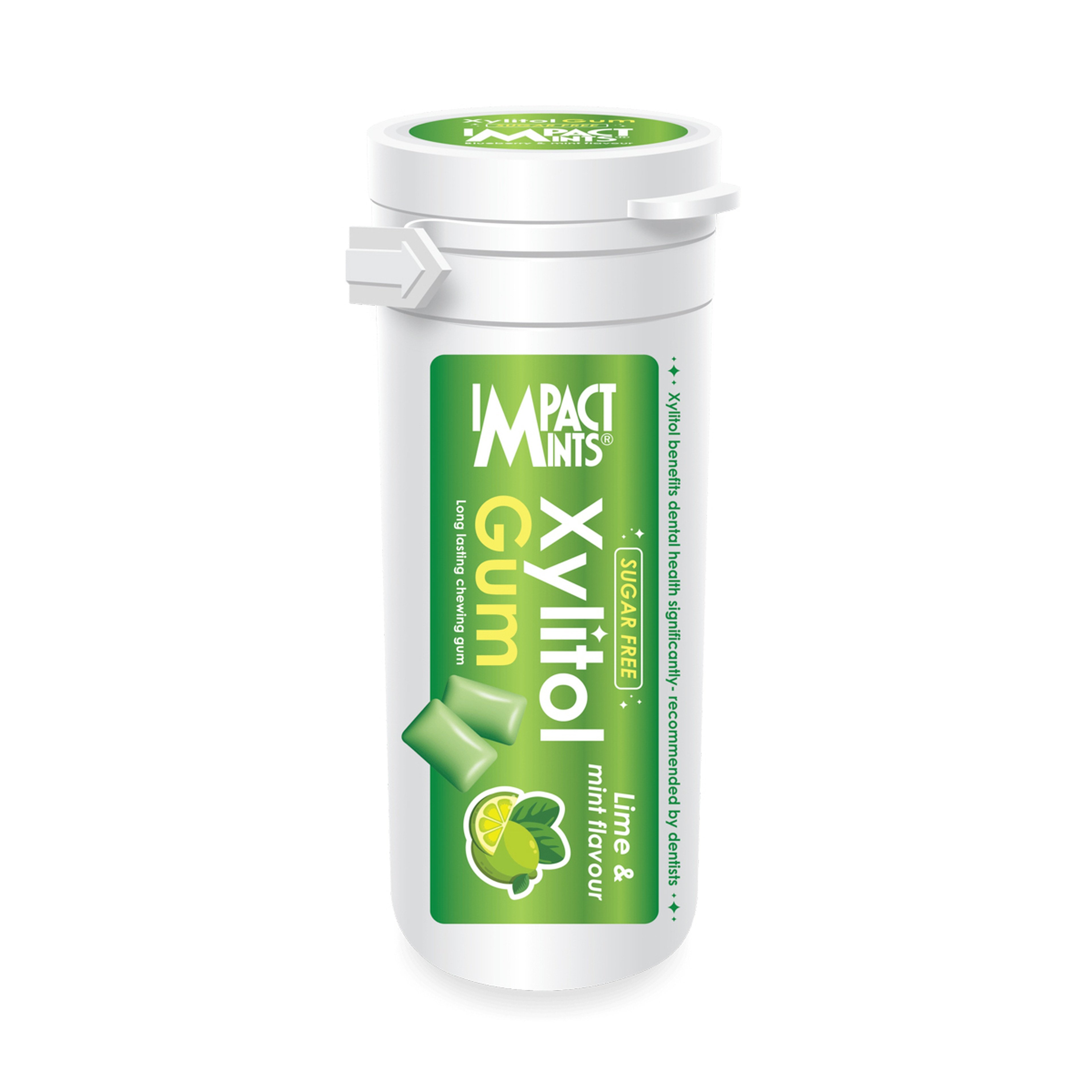 Impact Xylitol Gum Lime Sf 30 G