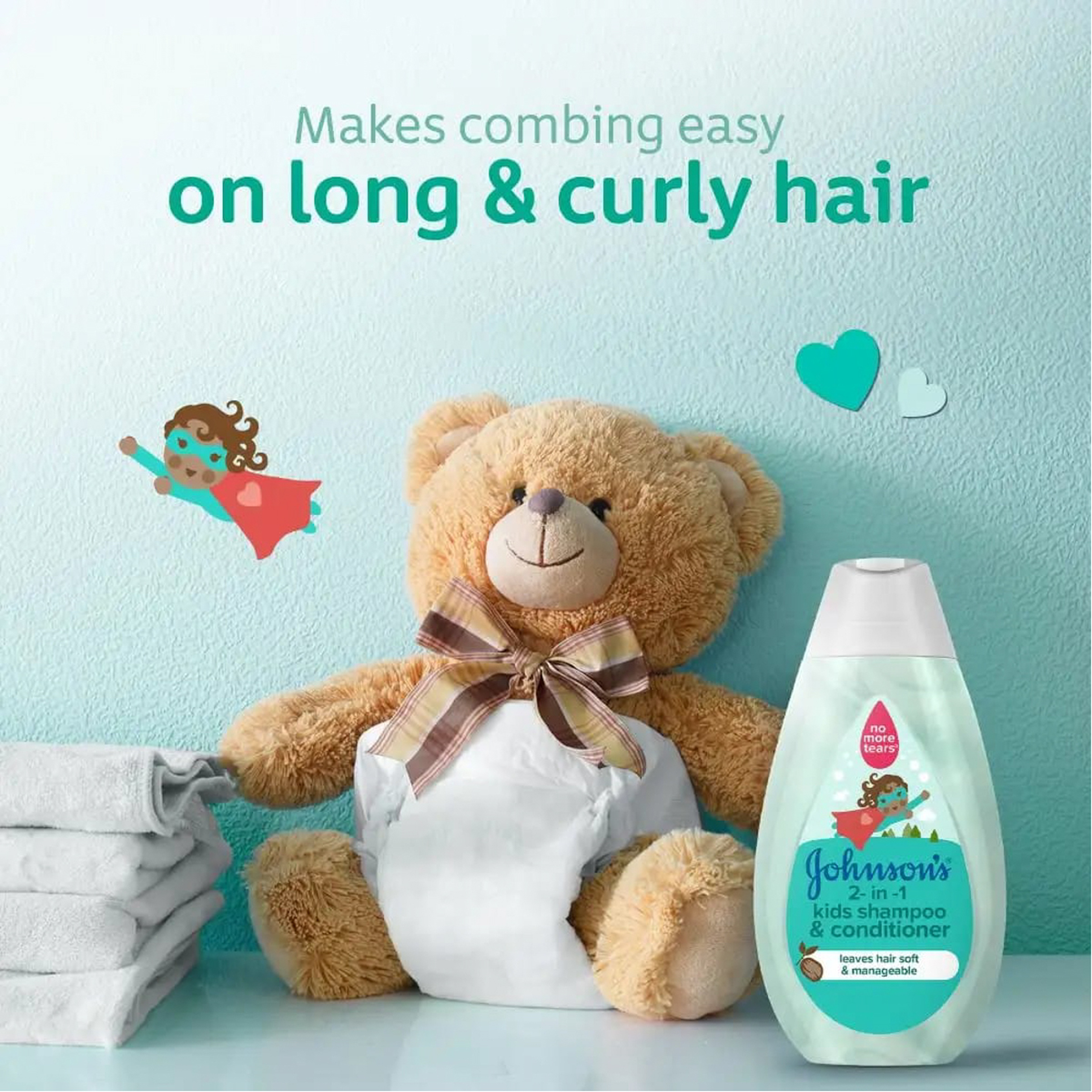 Johnson'S 2 In1 Kids Shampoo & Conditioner 200 Ml