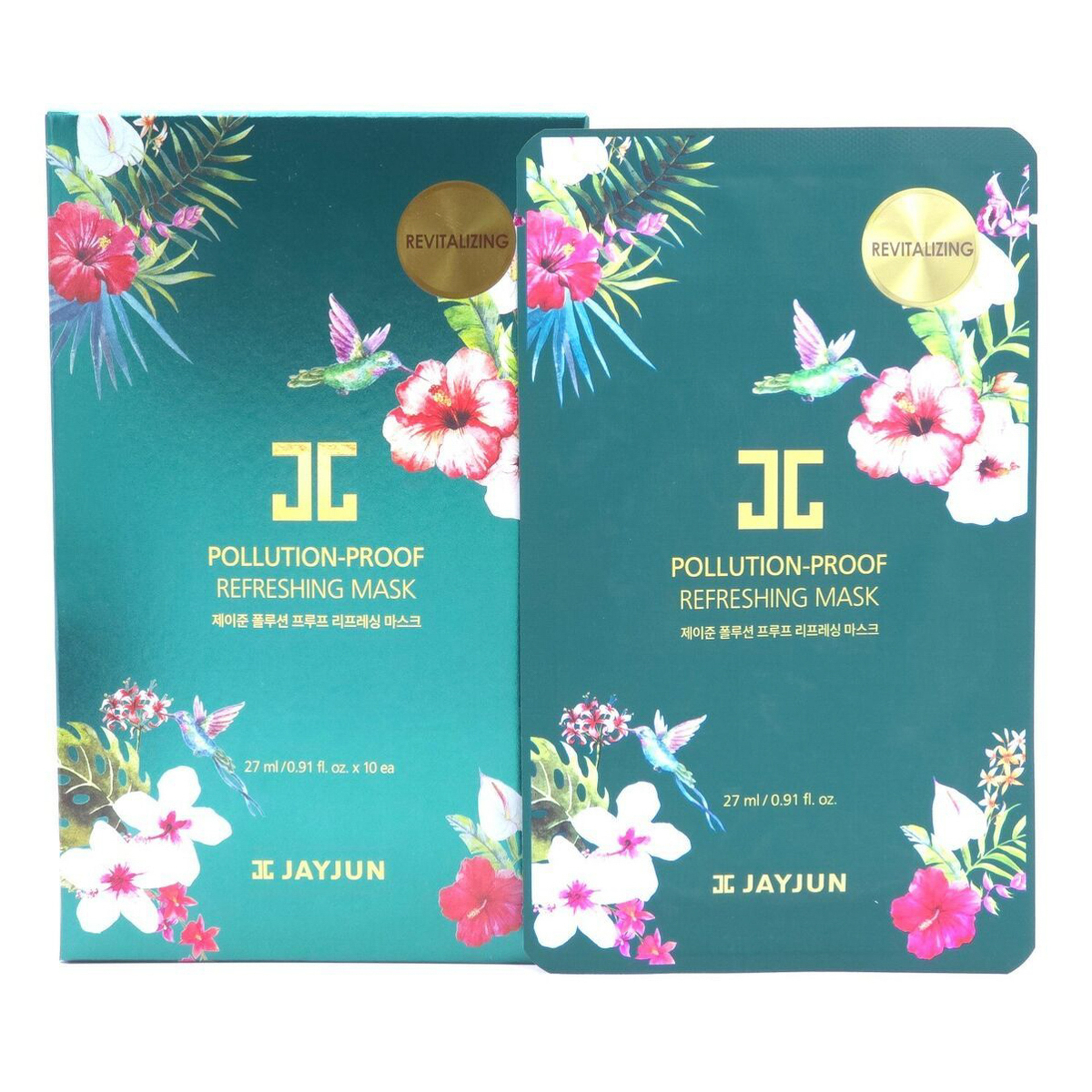 Jayjun Pollution-Proof Refreshing Mask Sheet - 27 Ml