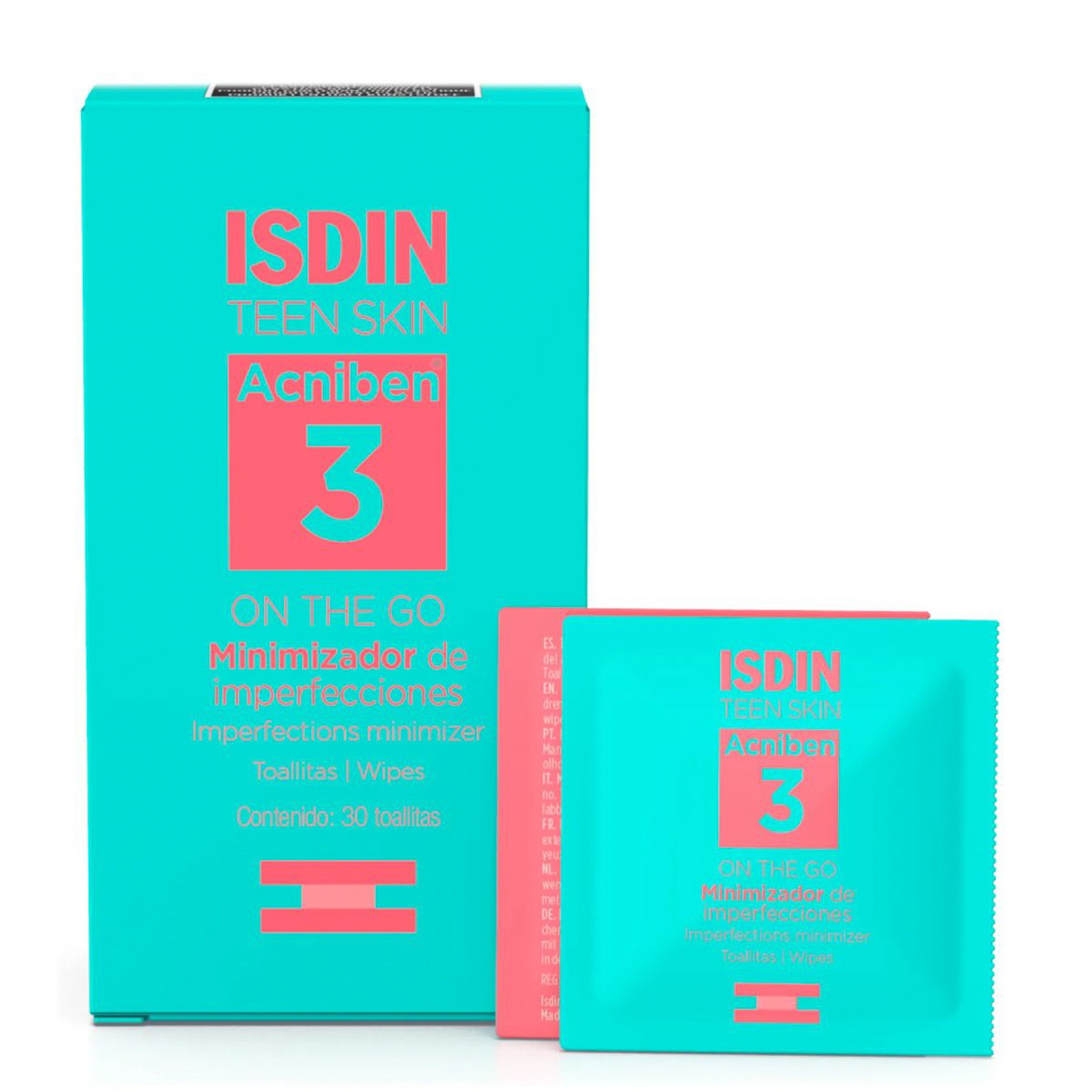 مناديل البشرة الدهنية للقضاء على البثور 30 منديل