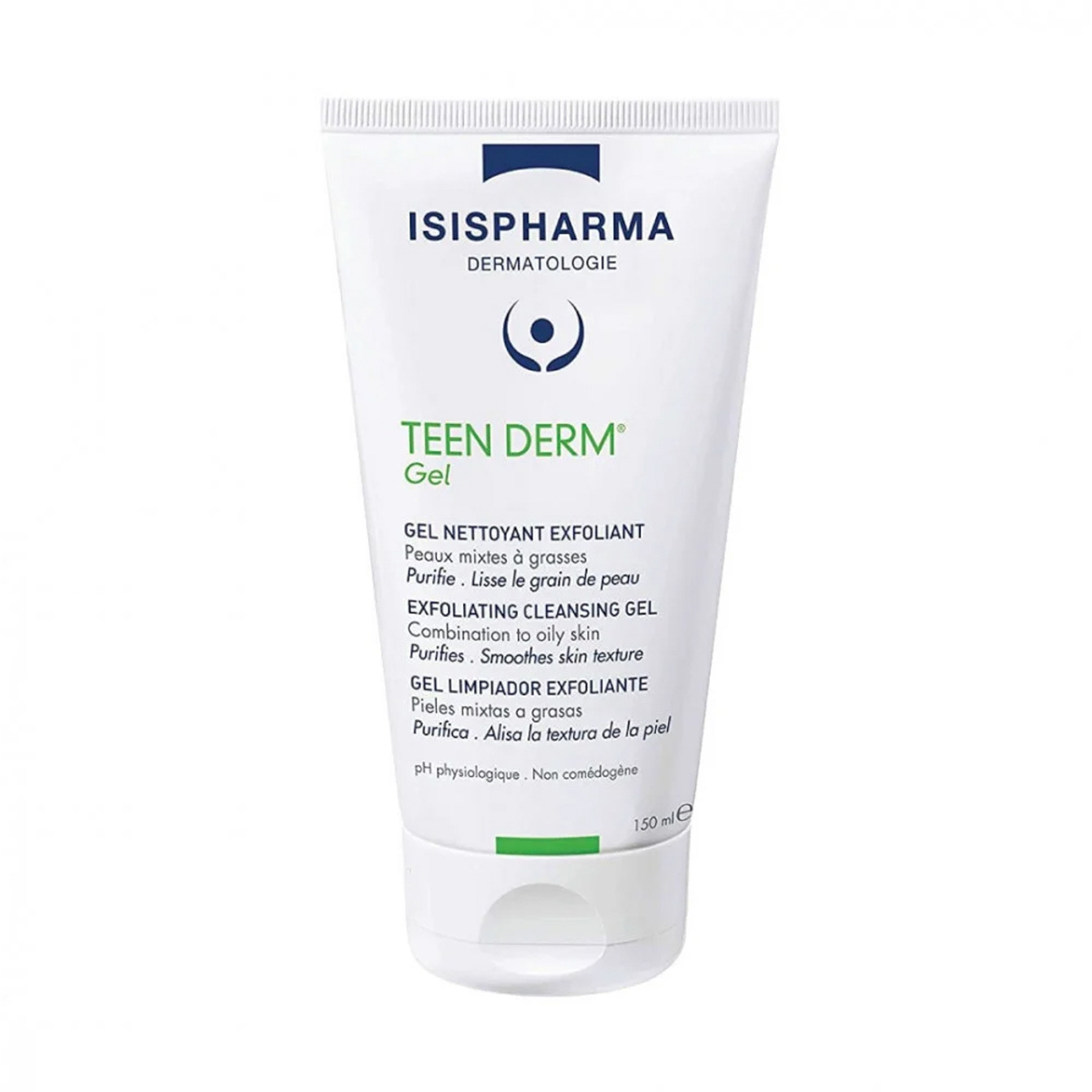 Isispharma Teen Derm Exfoliating Cleansing Gel - 150 Ml