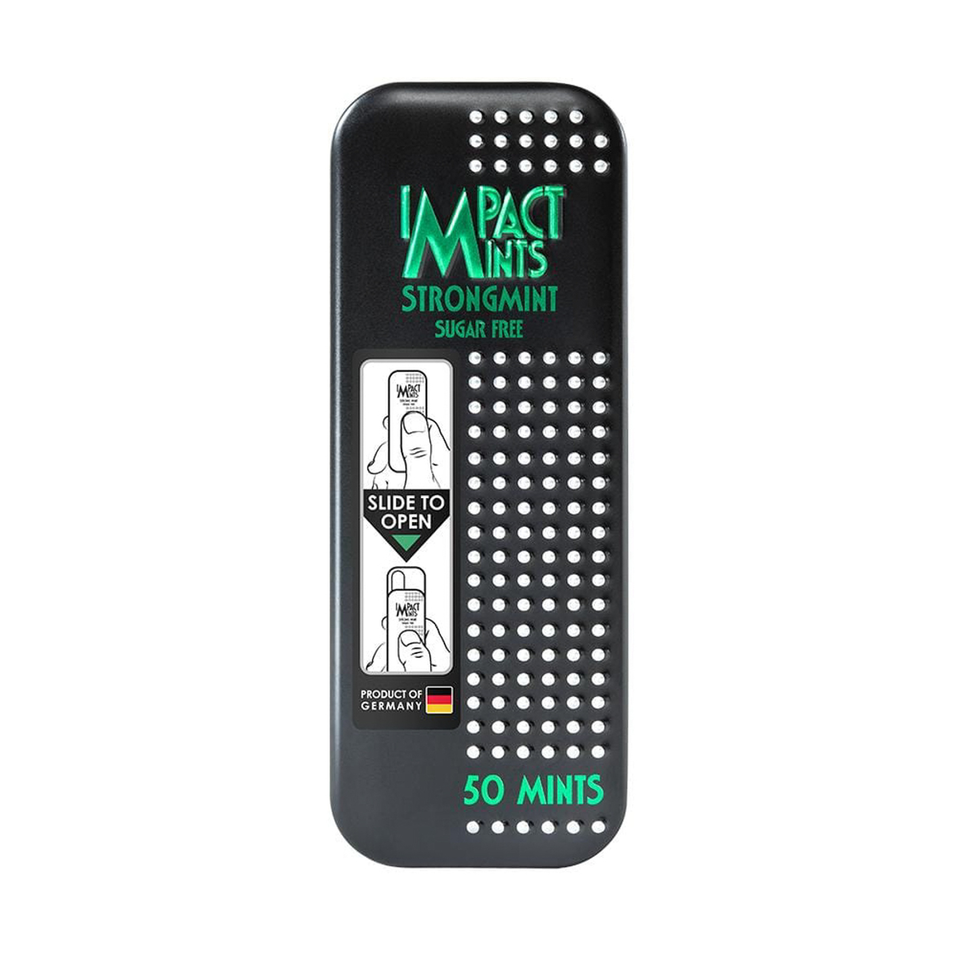 Impact Slim Slide Strong Sugar Free Mints 9G