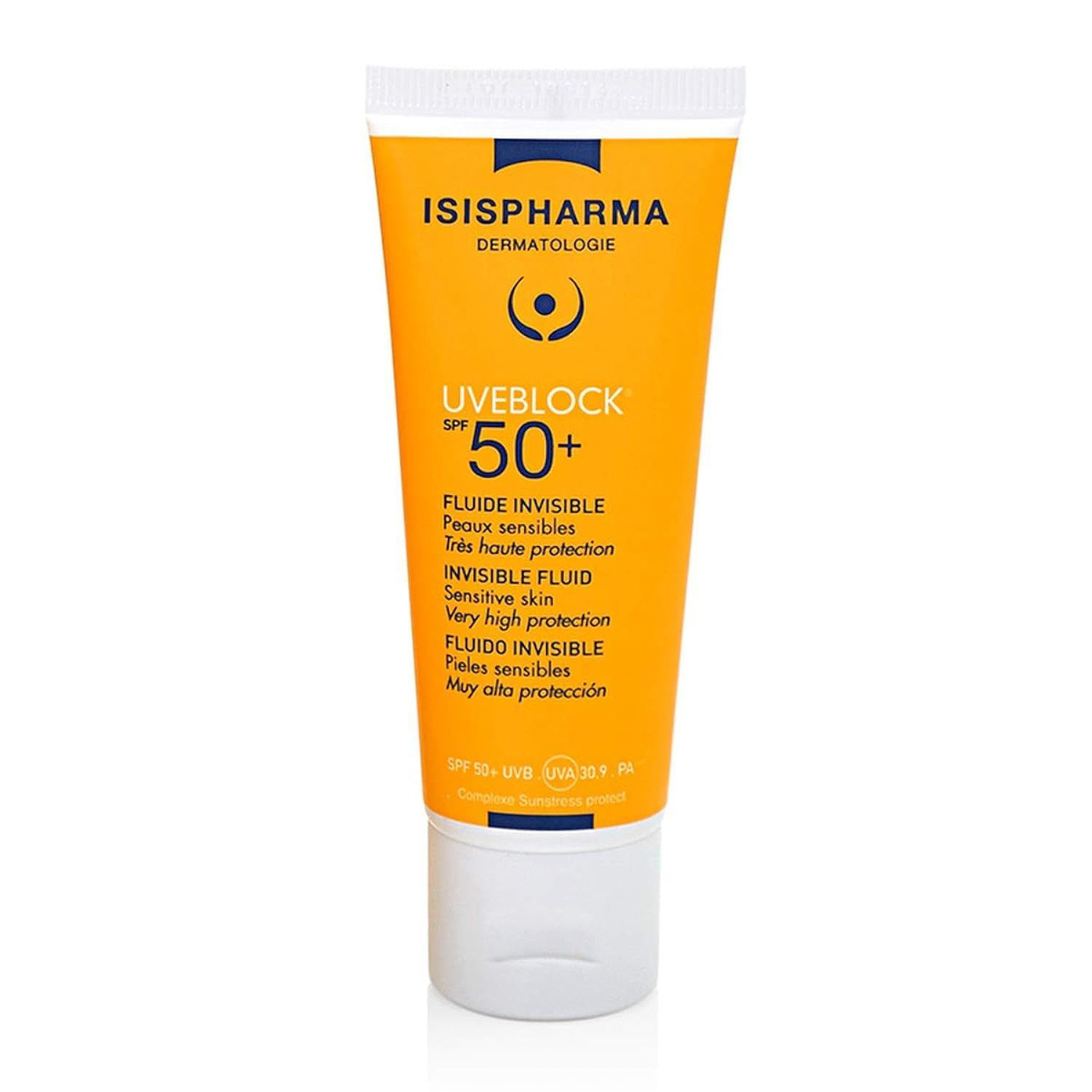 Isispharma Uveblock Spf50+ Invisible Fluid Very High Protection - 40 Ml