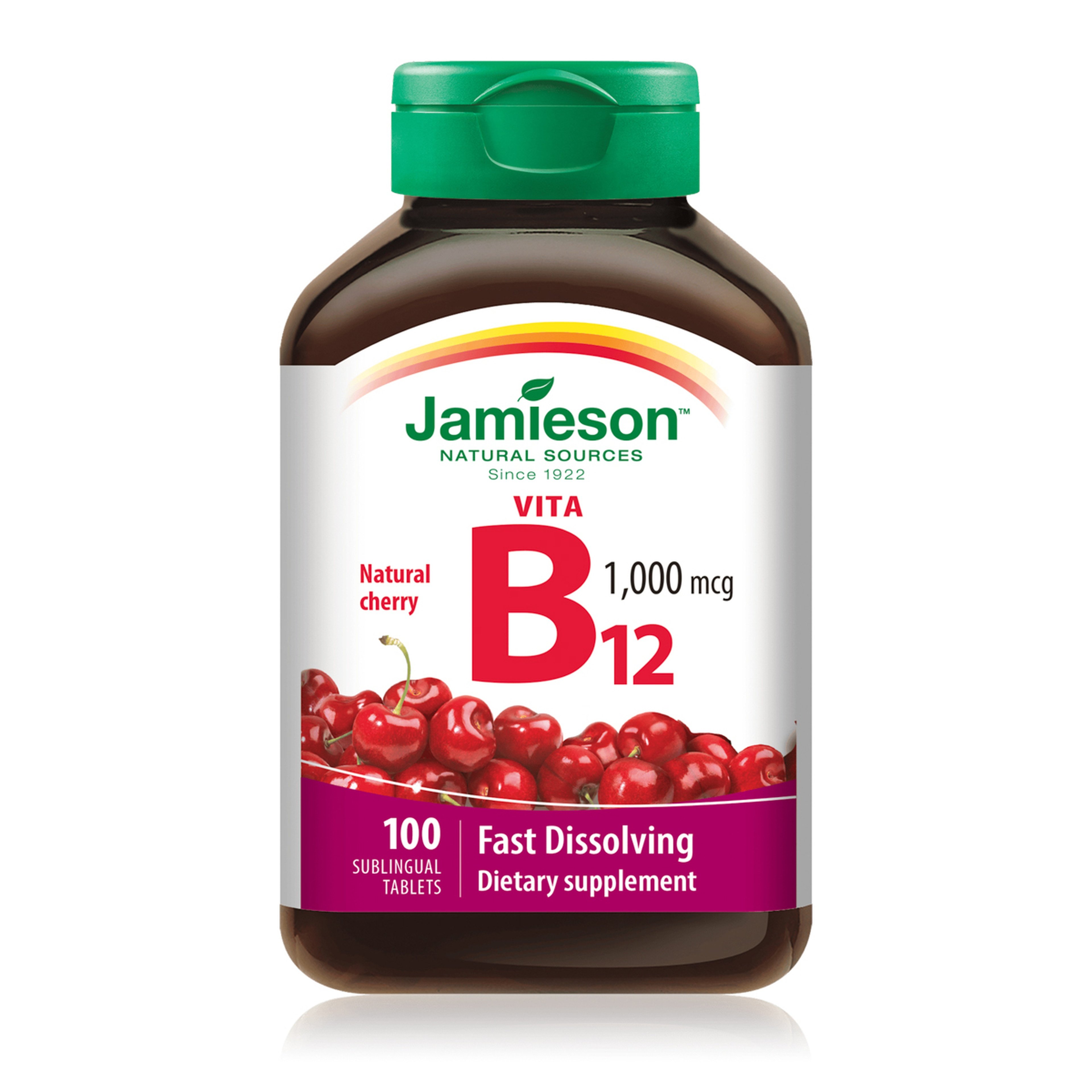 Jamieson Vita B12 1000 Mcg Fd 100 Tablets