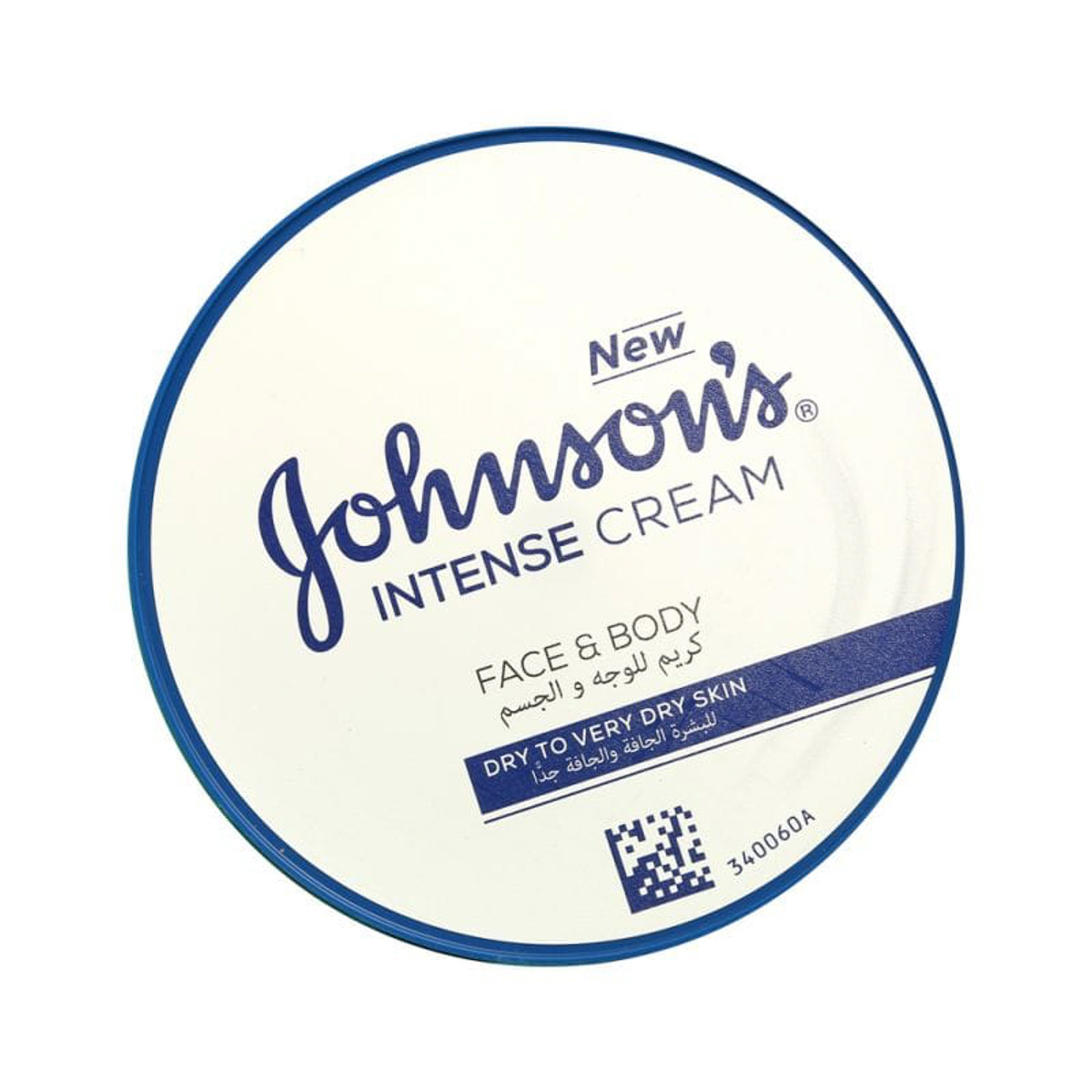 Johnson'S Intense Face & Body Cream For Dry To Very Dry Skin 200 Ml