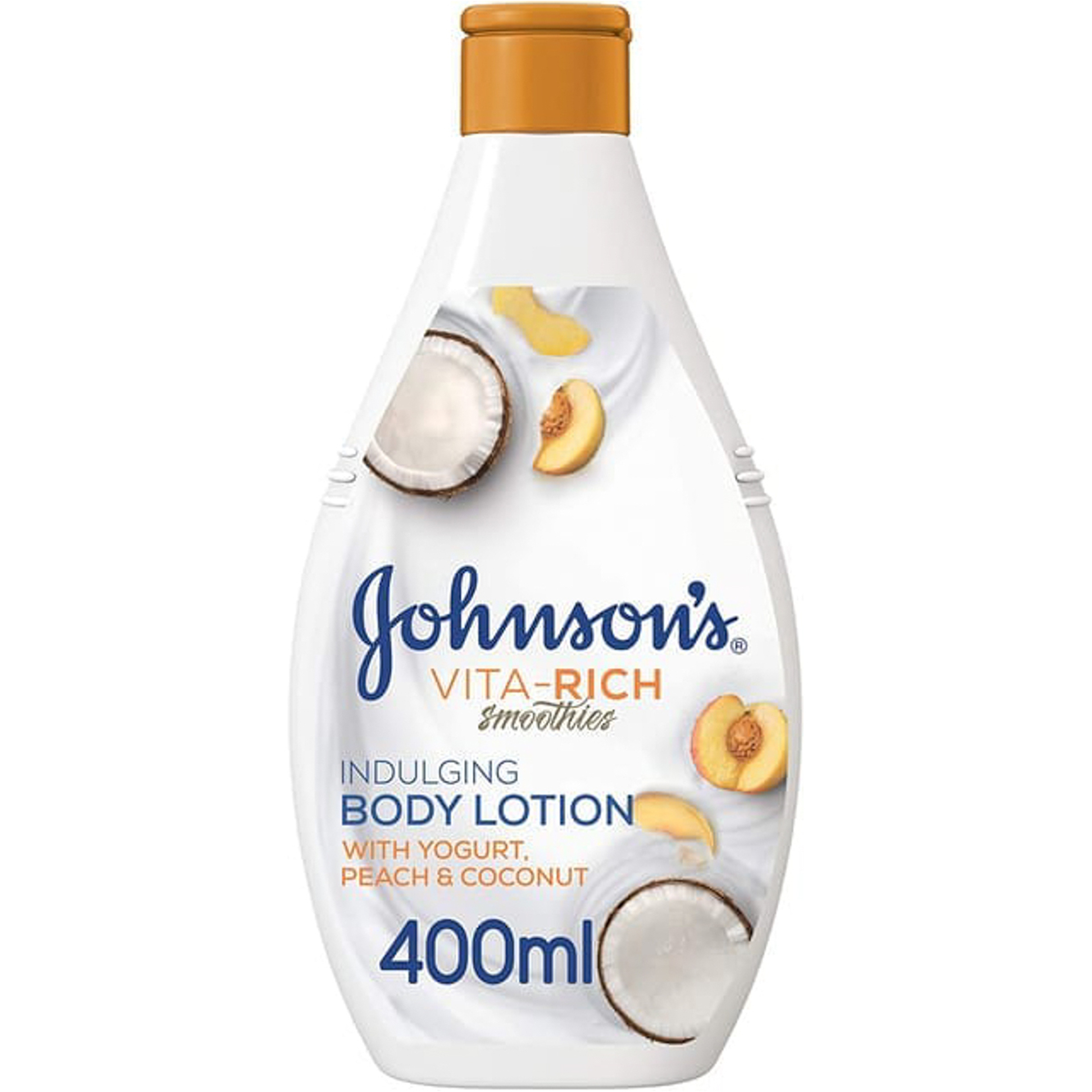 Johnson'S Vita-Rich Body Wash With Milk, Peach & Coconut - 400Ml + 250Ml Free