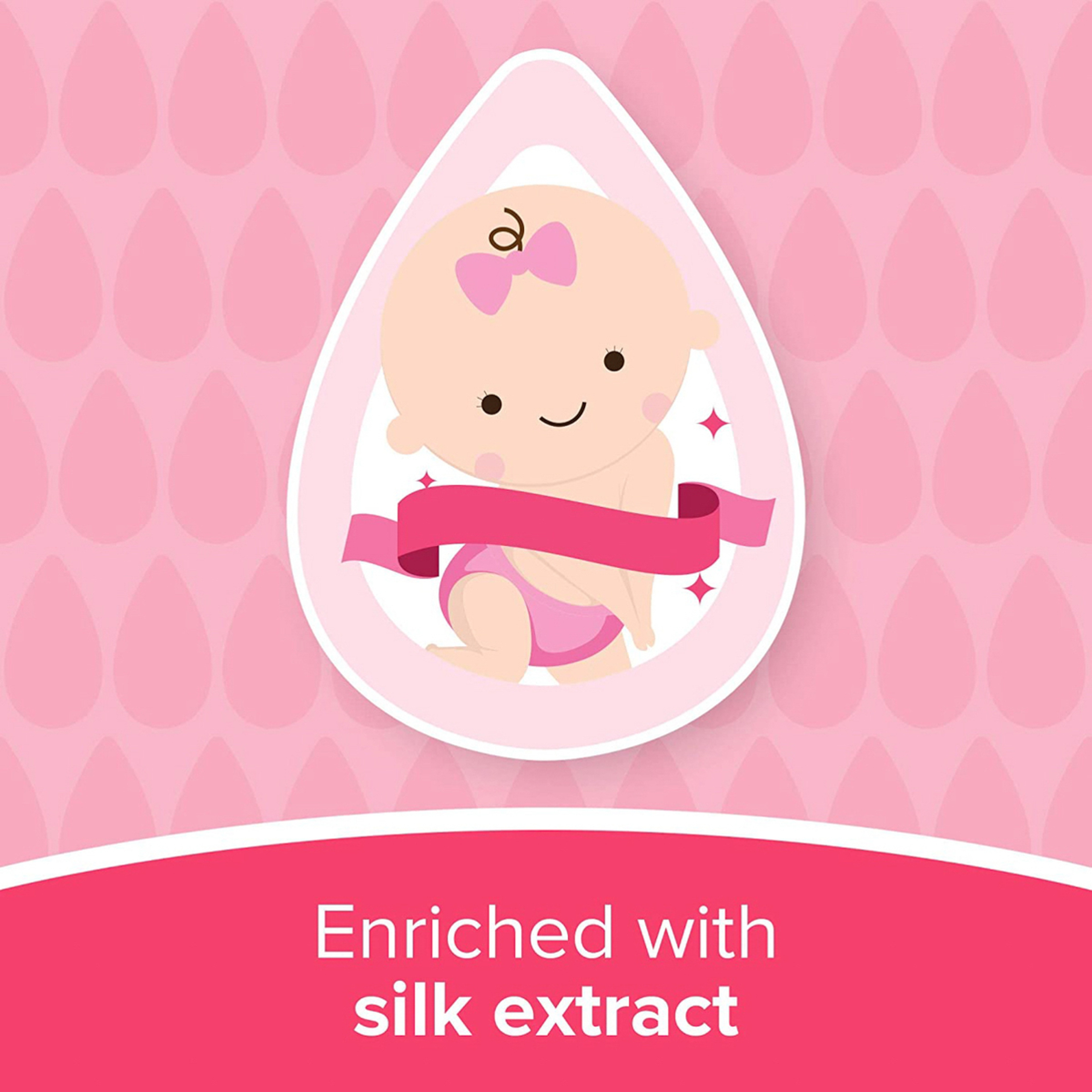 جونسون مناديل مبللة للأطفال لطيفة لجميع الجسم - 20 مناديل