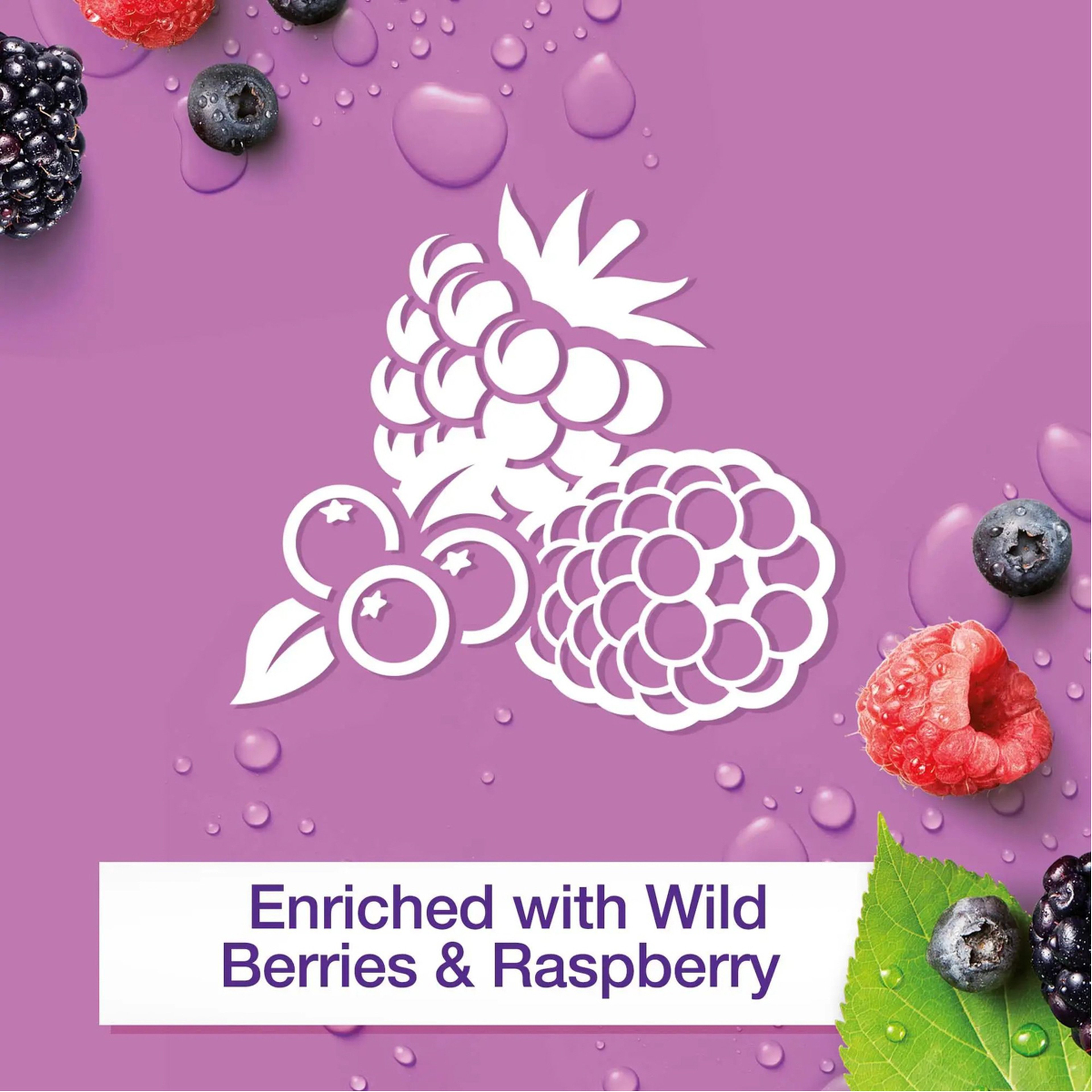 Johnson'S Body Wash - Vita-Rich Replenishing Raspberry 400Ml