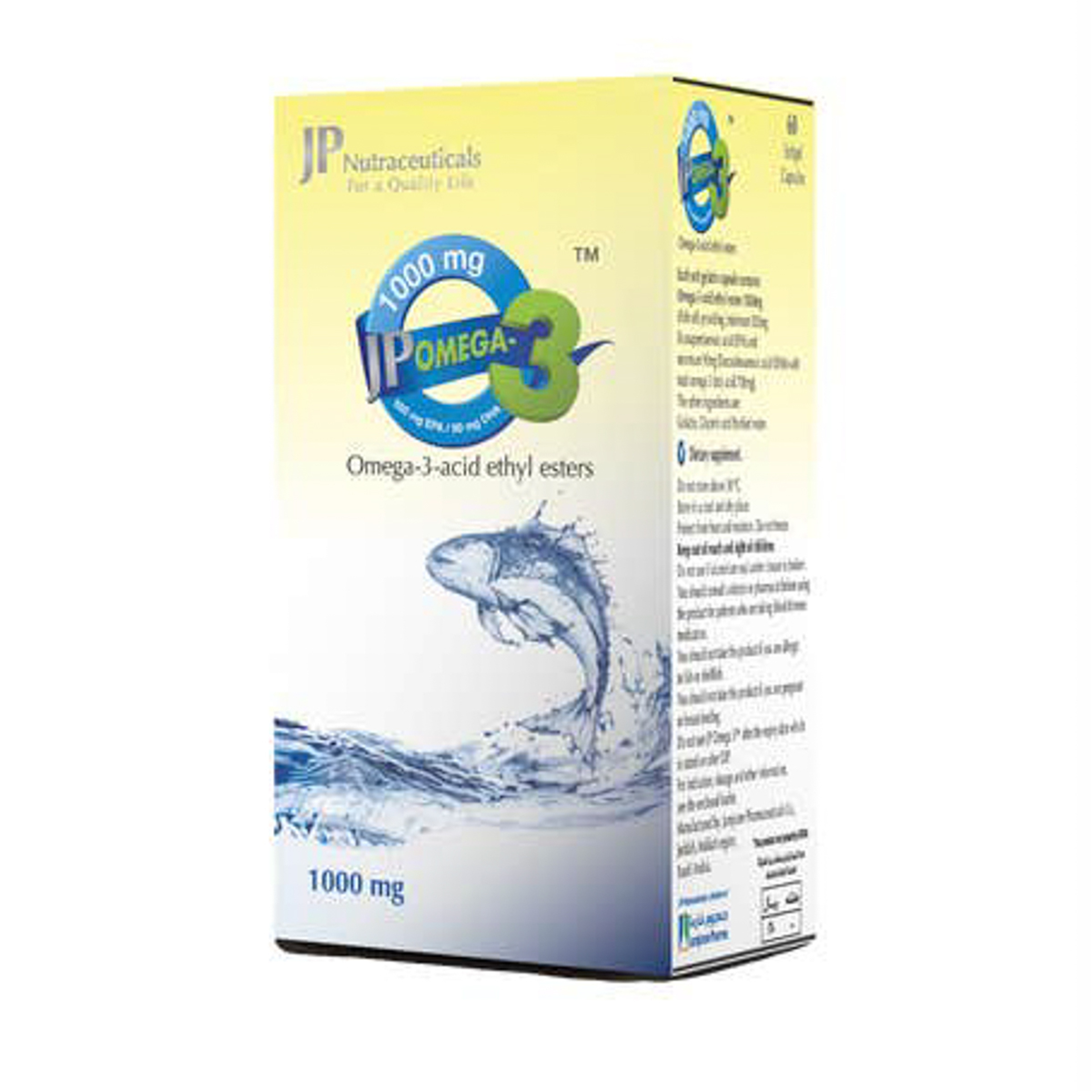 Jp Omega-3 1000 Mg 60 Capsules