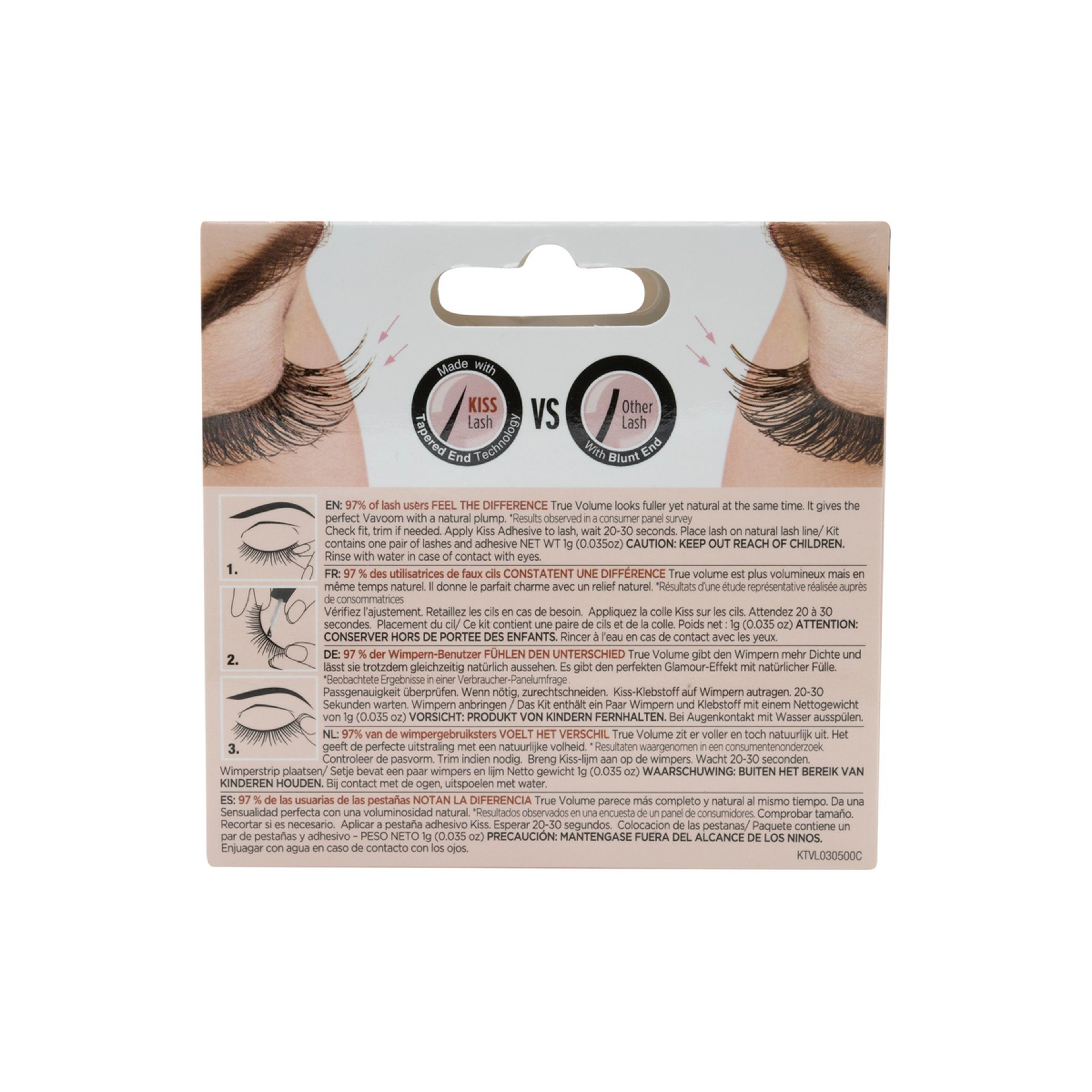 كيس رموش كثيفة - كي تي في - ريتزي