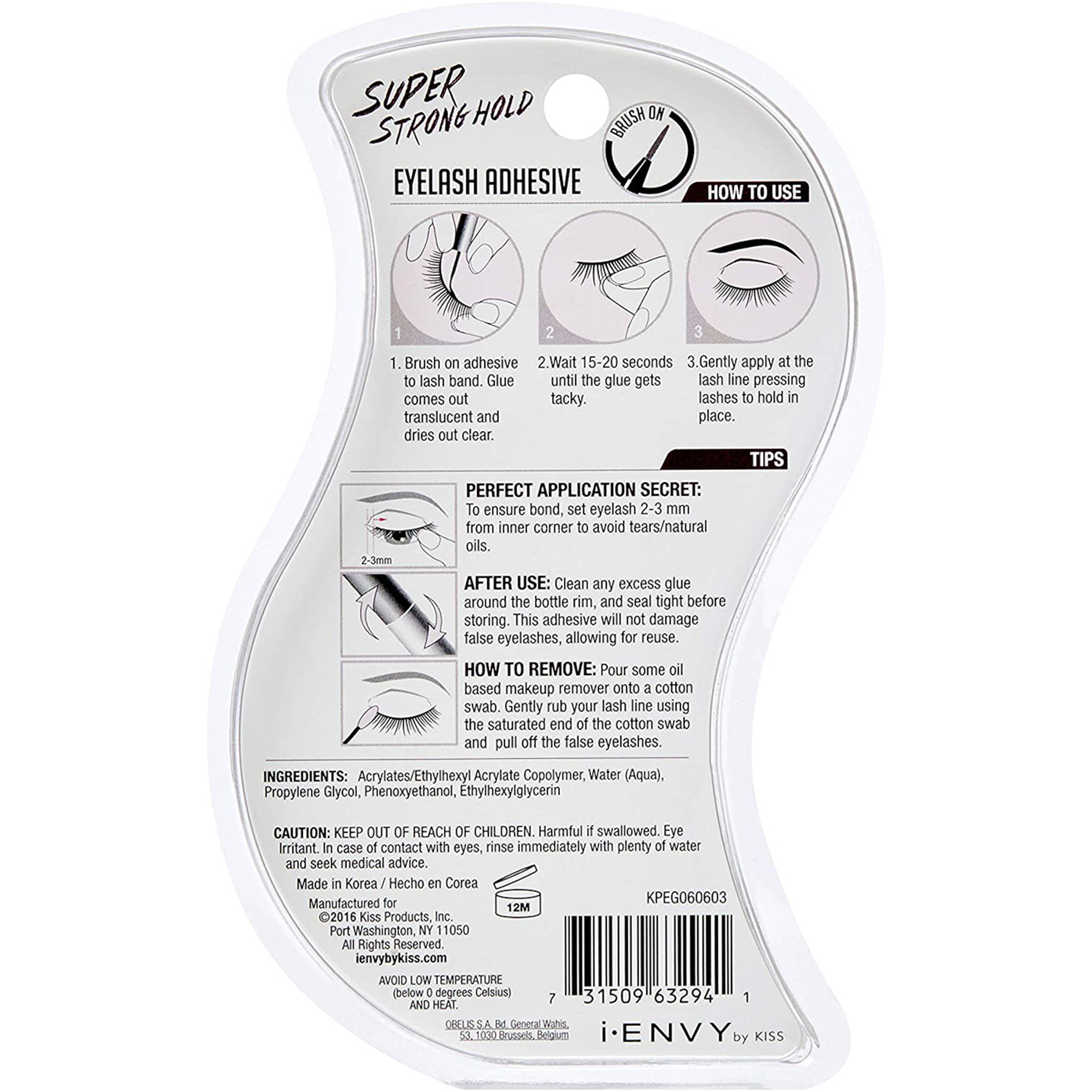 لاصق رموش كيس آي إنفي تثبيت قوي وشفاف