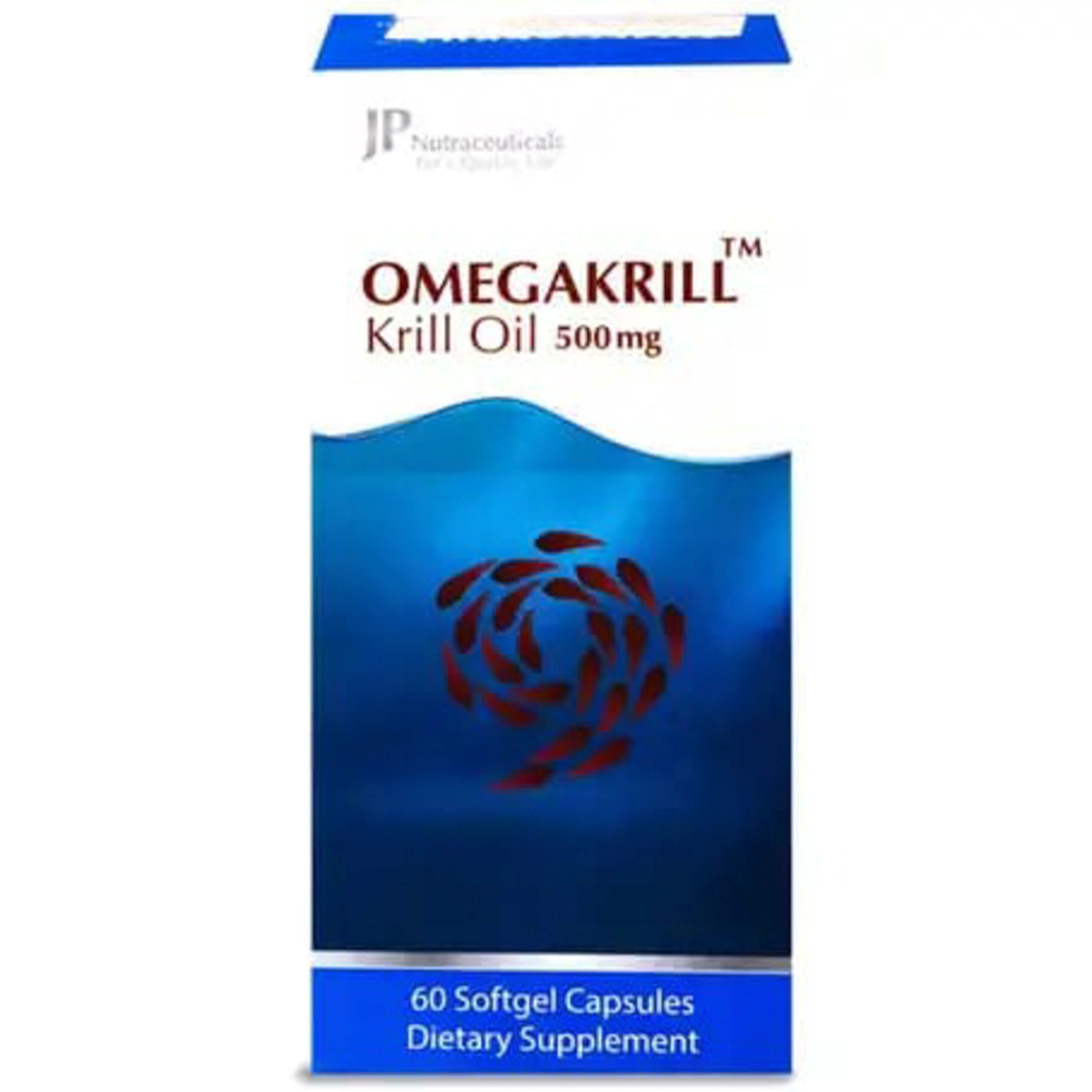 Jp Omegakrill, Krill Oil, 500 Mg - 60 Capsules