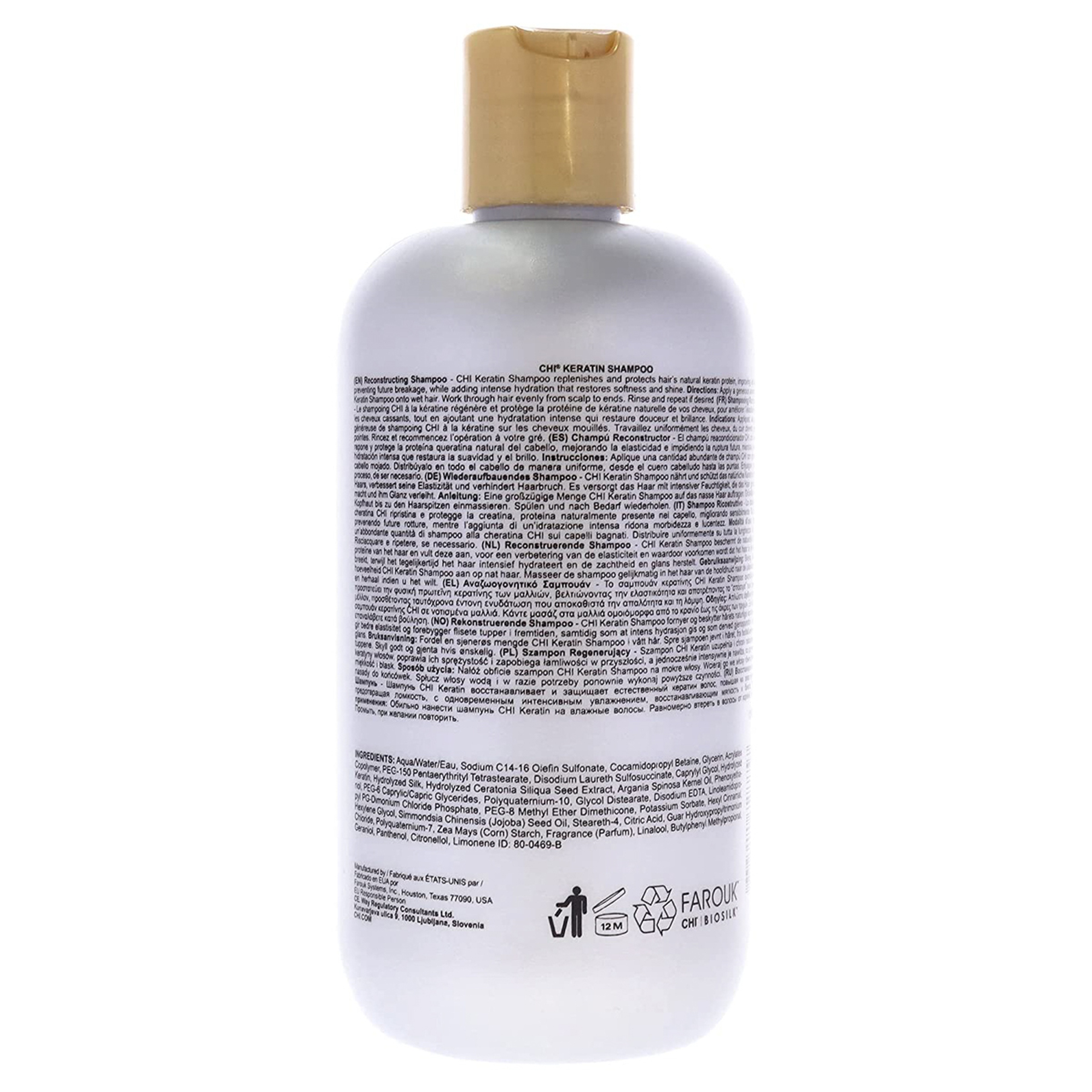 Keratin Shampoo - 355 Ml