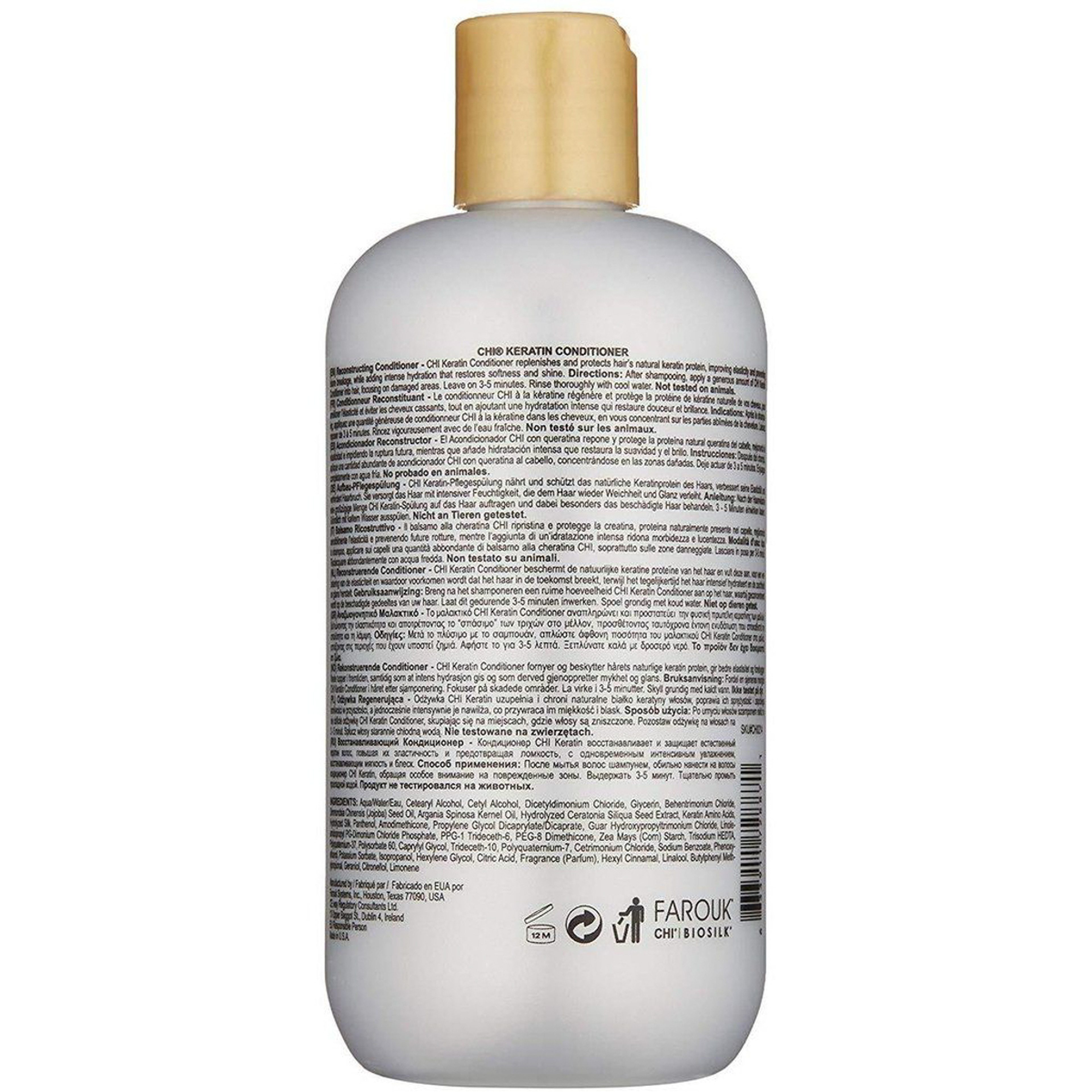 Keratin Conditioner - 355 Ml