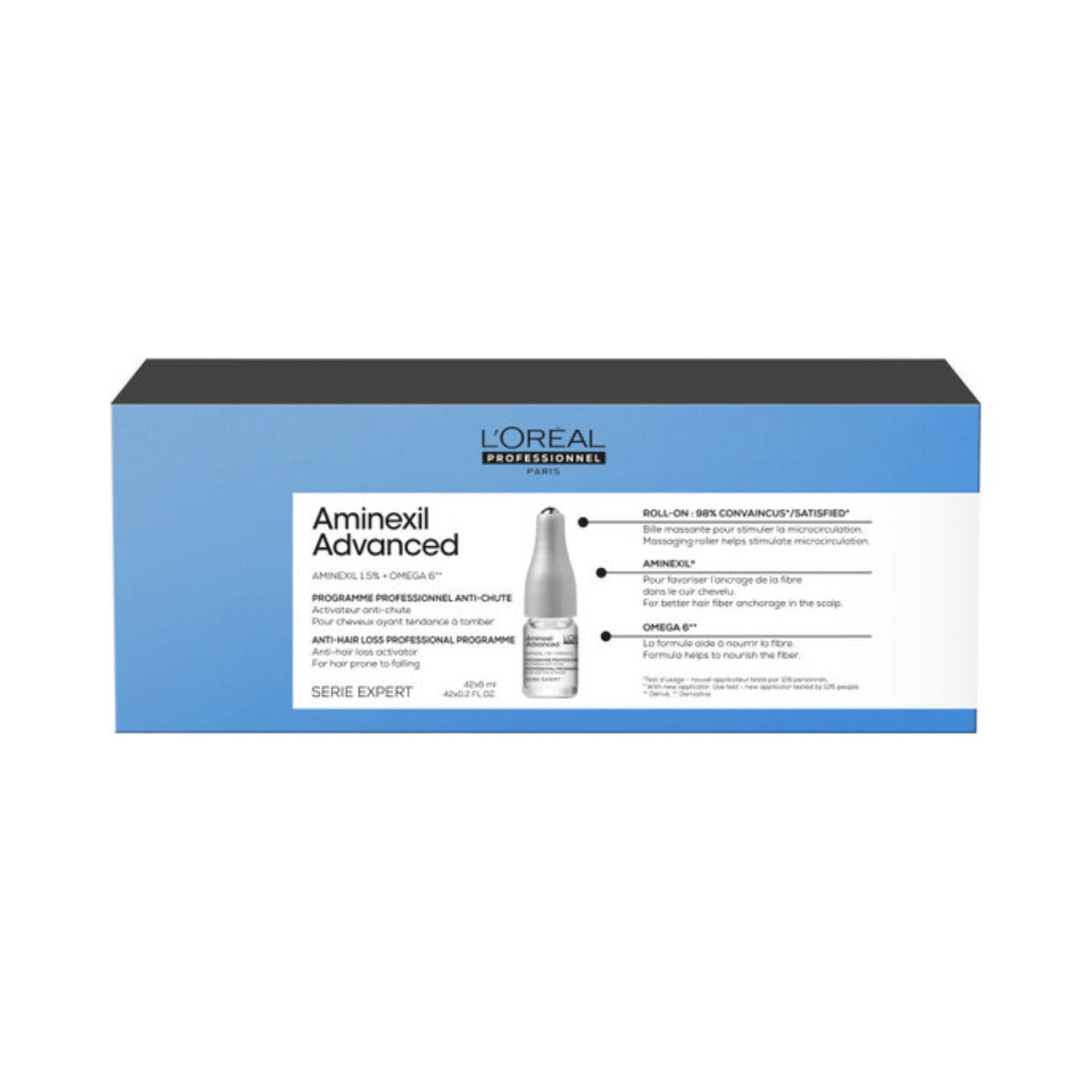 L’Oréal Professionnel Aminexil Advanced Anti-Hair Loss Activator Programme For Hair Prone To Falling Serie Expert