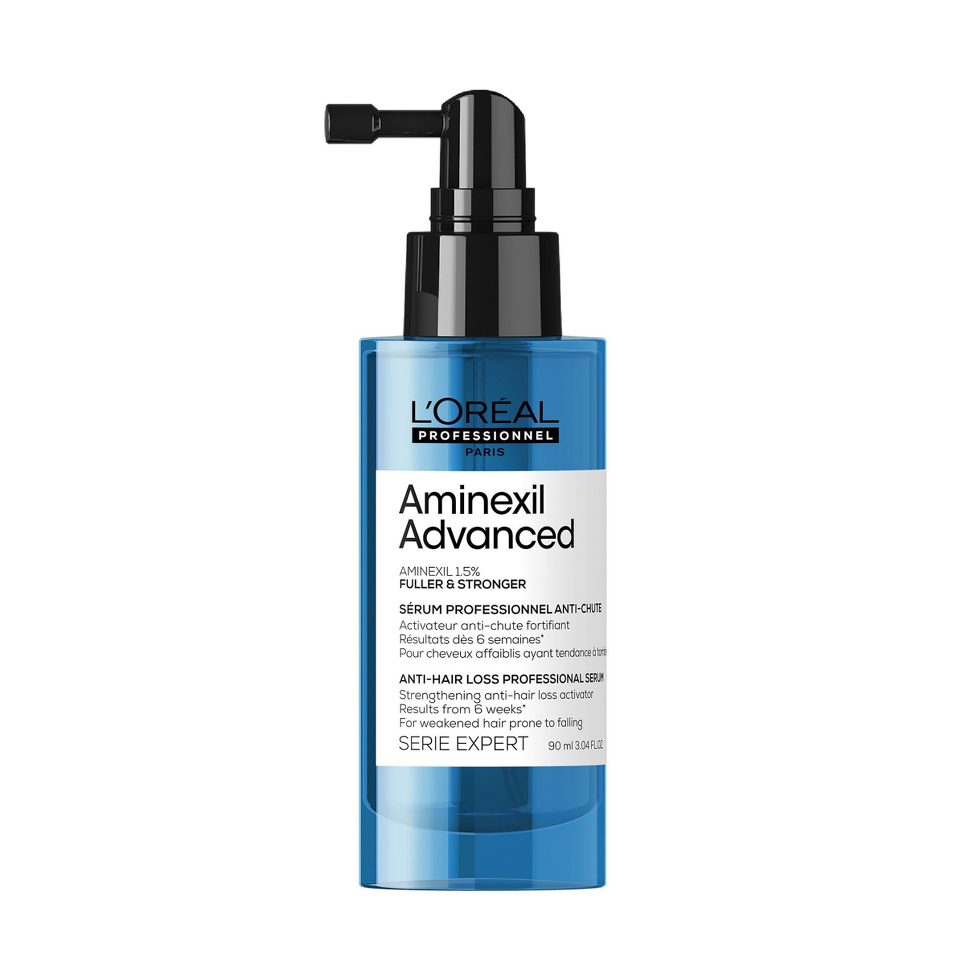 L’Oréal Professionnel Aminexil Advanced Strengthening Anti-Hair Loss Activator Serum For Weakened Hair Prone To Falling Serie Expert 90 Ml