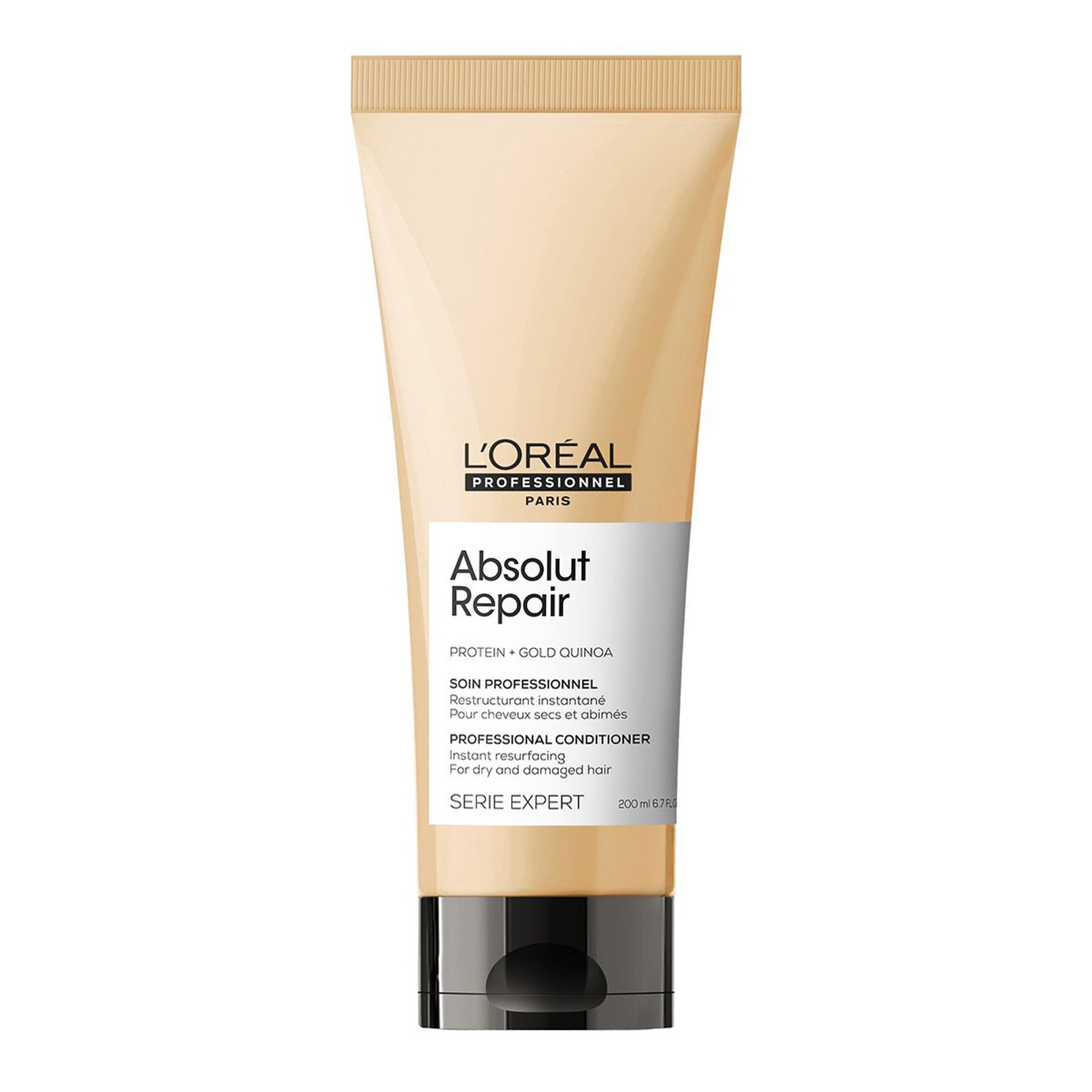 L’Oréal Professionnel Absolut Repair Conditioner With Protein And Gold Quinoa For Dry And Damaged Hair Serie Expert 200Ml