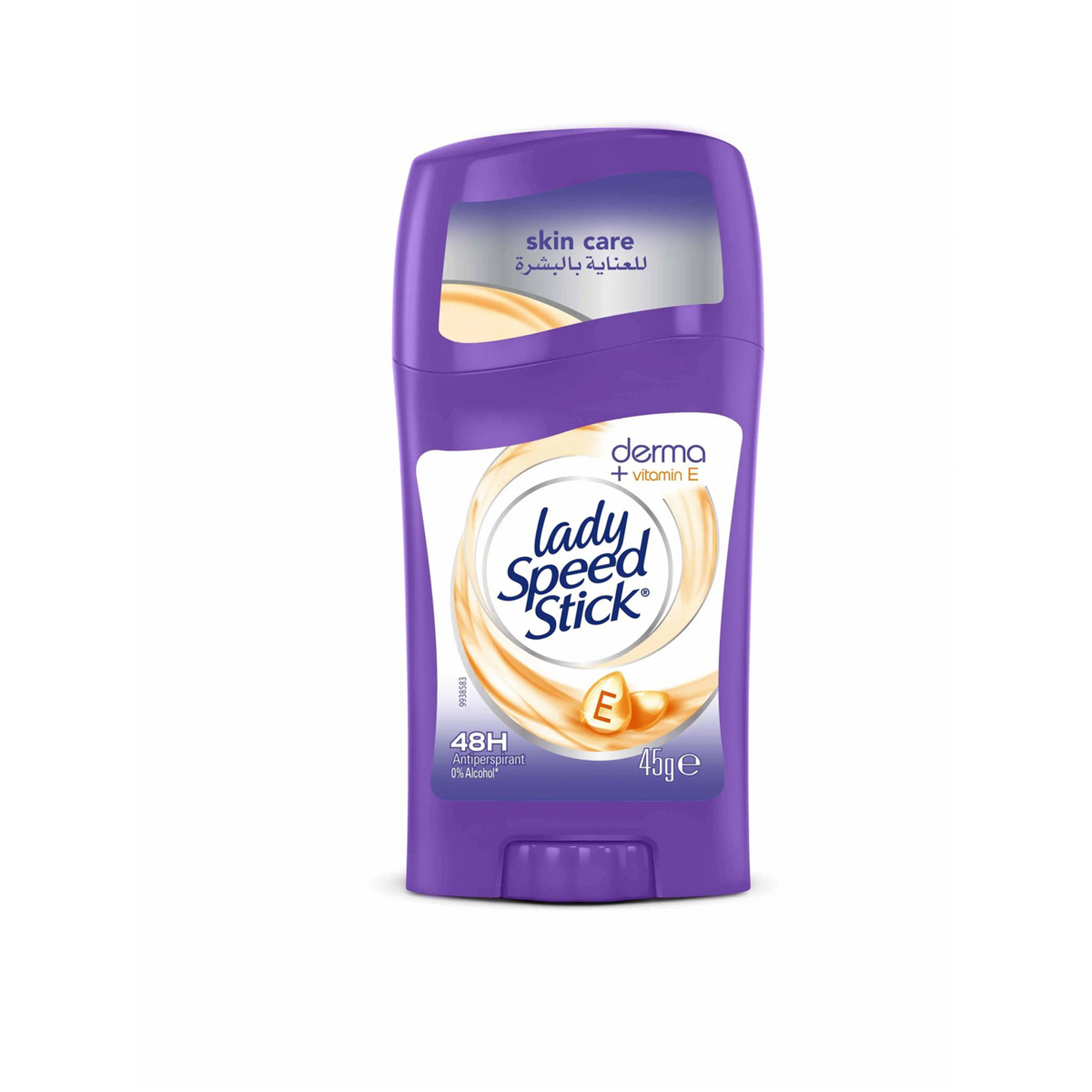 Lady Speed Stick Antiperspirant Deodorant Stick Derma + Vitamin E 45G