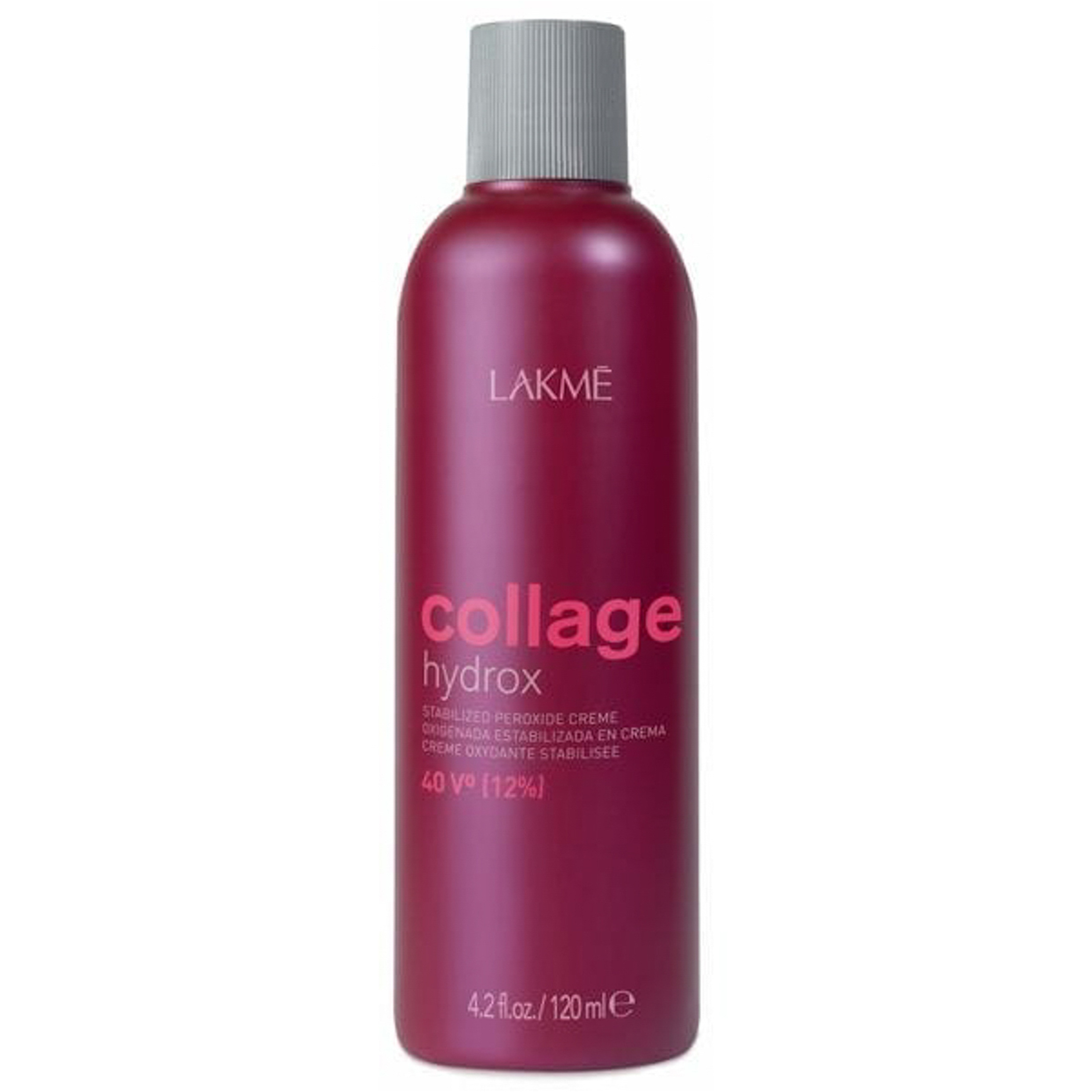 Lakme Collage Hydrox Stabilized Peroxide Cream 40Vol (12%) 120 Ml