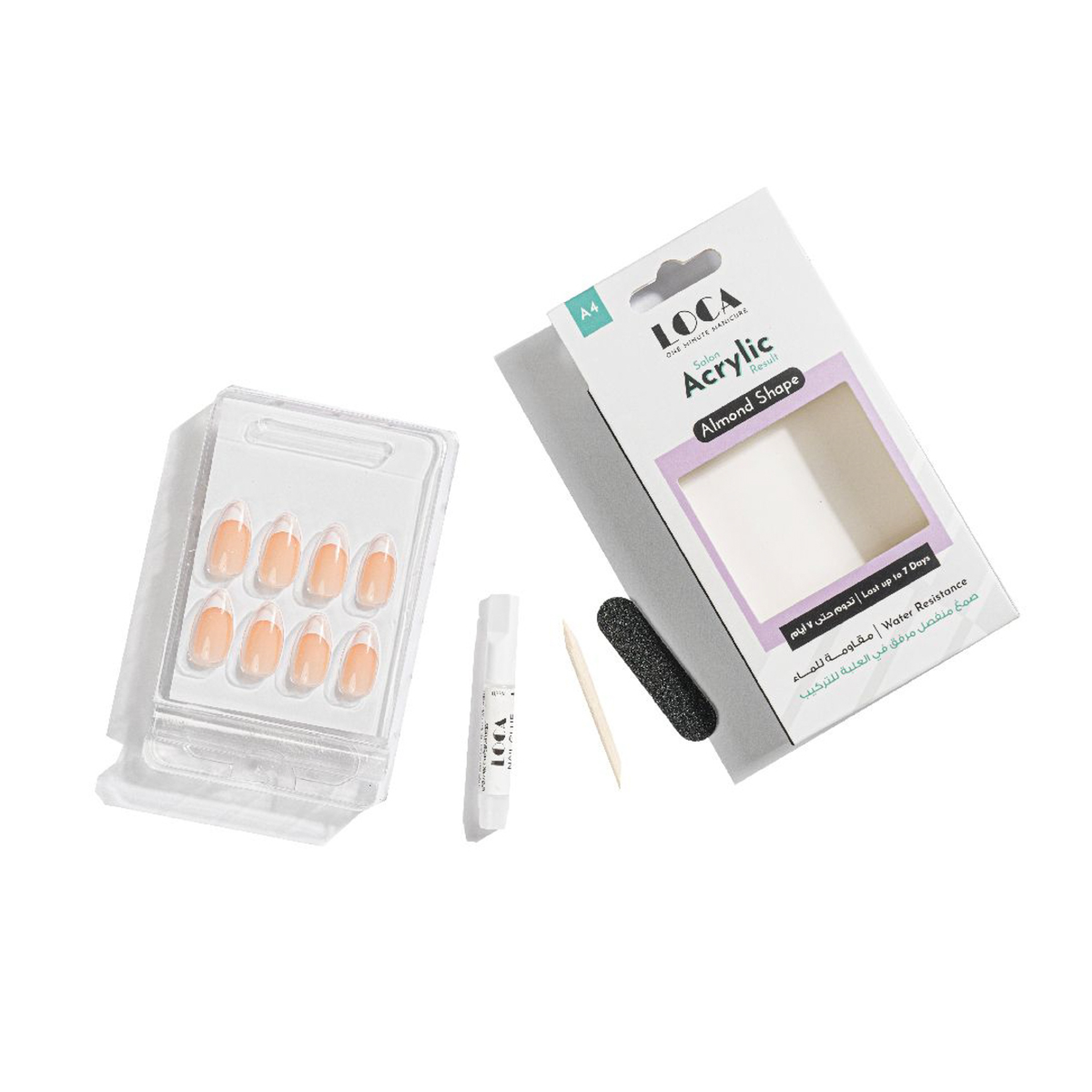 لوكا أظافر اكريليك الموند