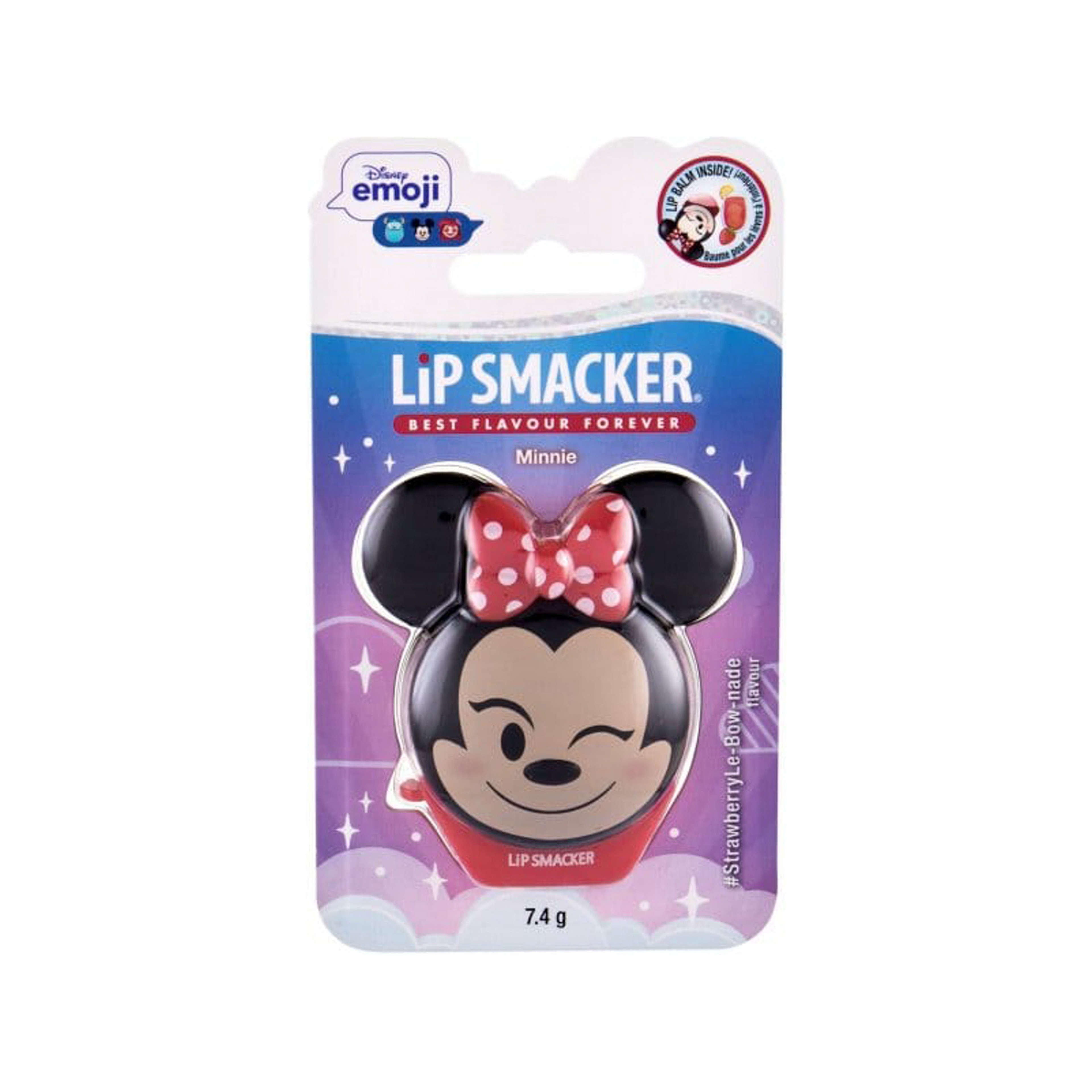 Lip Smacker Lip Balm Minnie Strawberry - 7.4 Gm
