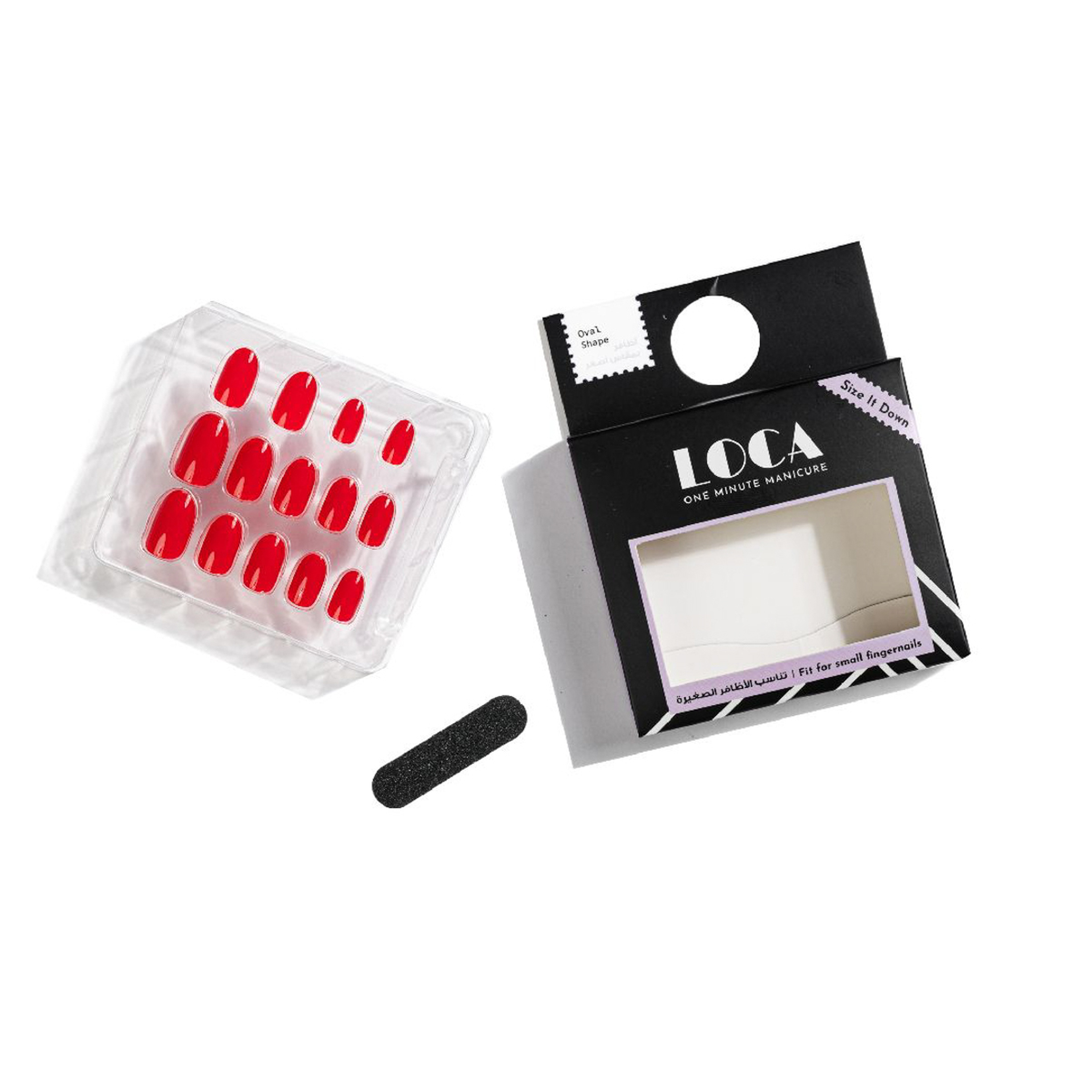 لوكا للأظافر الصغيرة بيضاوي