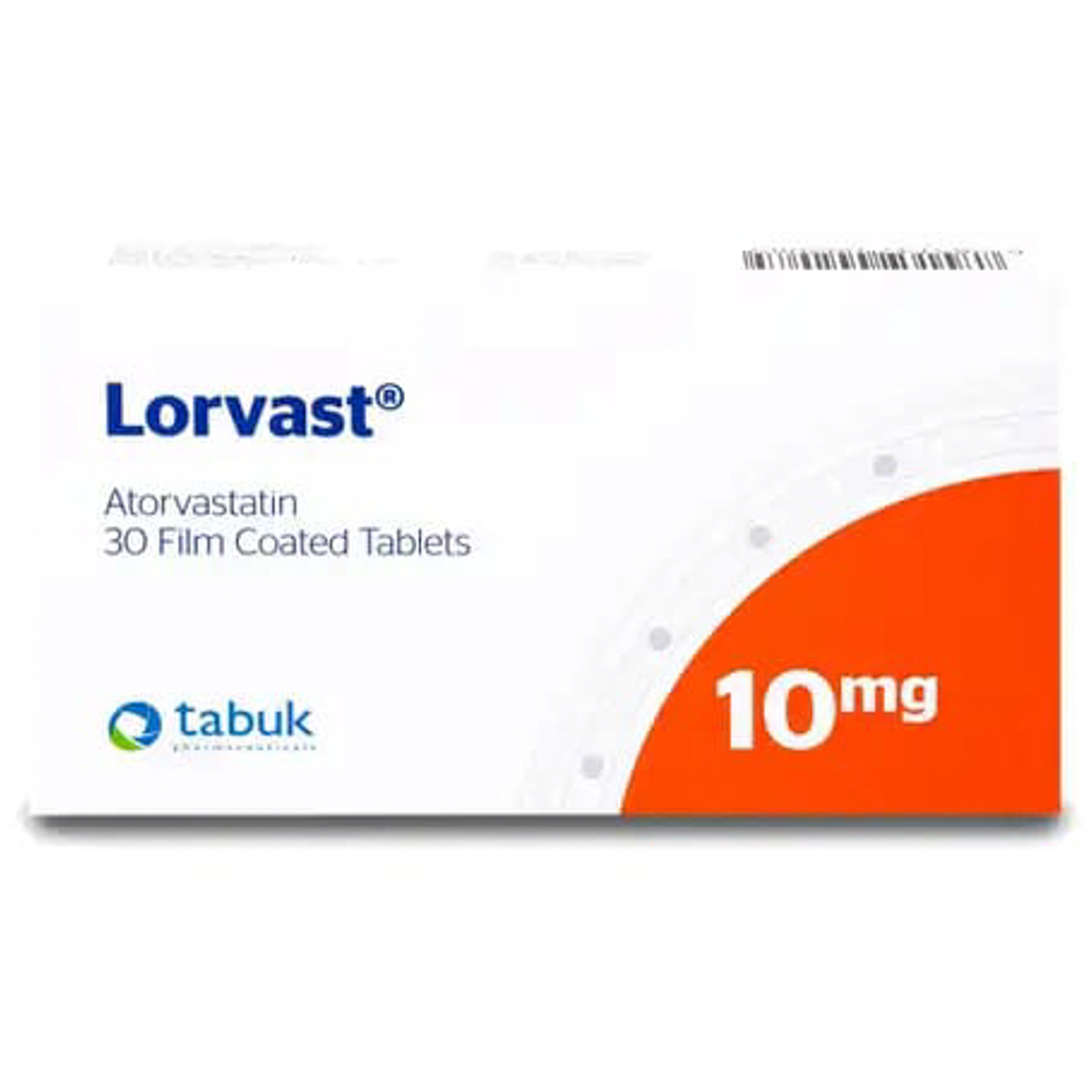 Lorvast 10 Mg Tablet 30Pcs