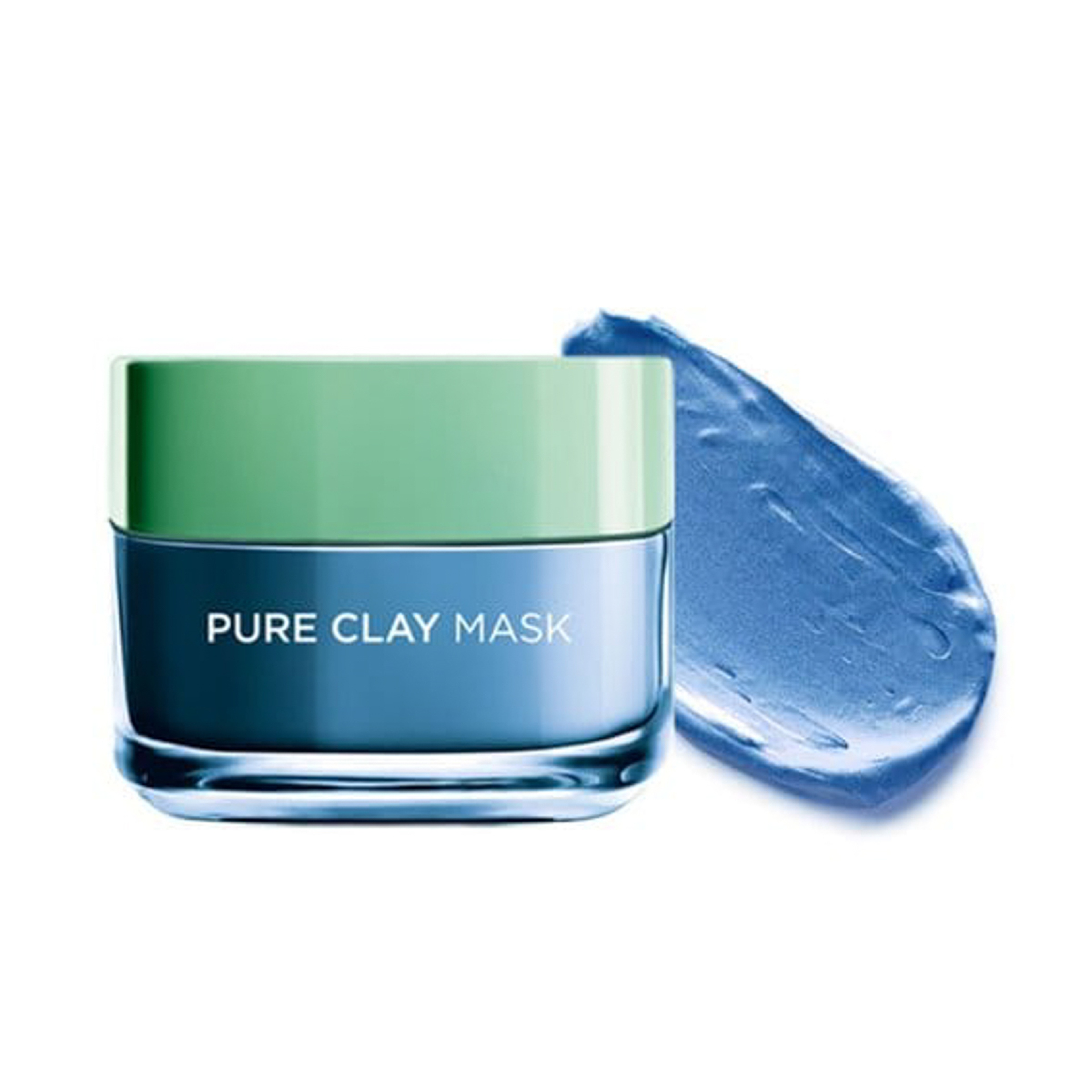 Loreal Paris Pure Clay Blue Face Mask With Marine Algae - 50 Ml