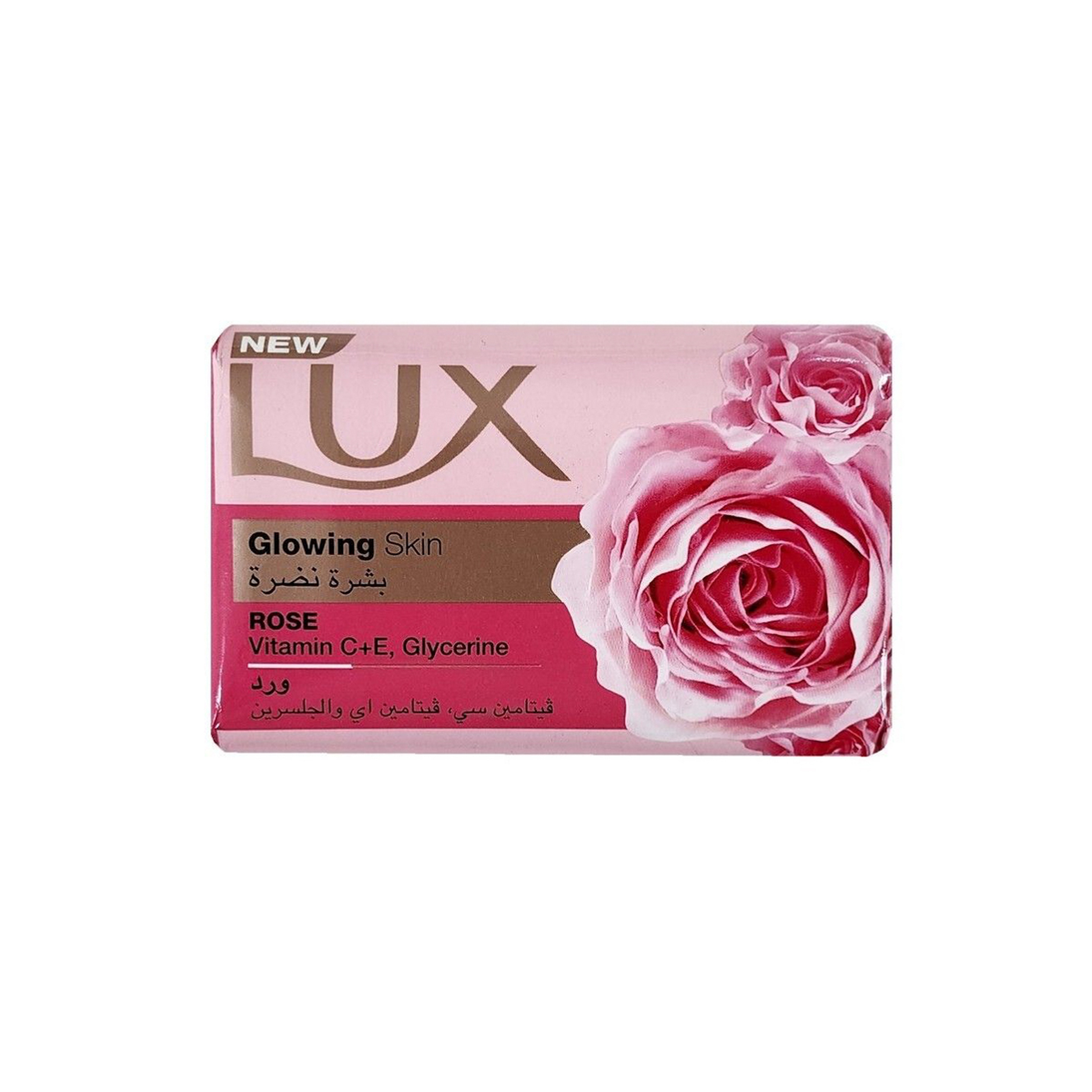 Lux Glowing Skin Rose Bar Soap