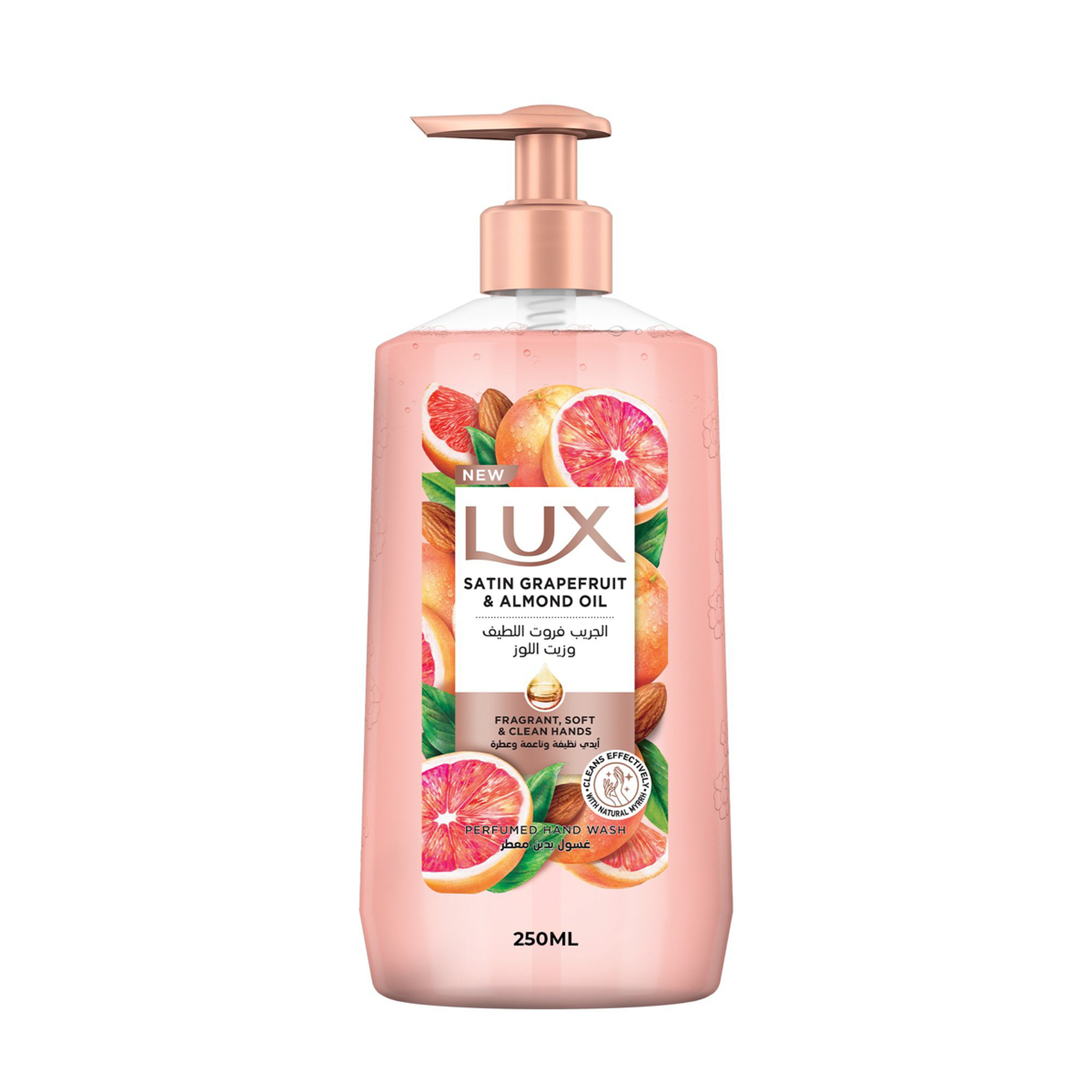 Lux Hw Satin Grapefrut &Almond Oil 250Ml