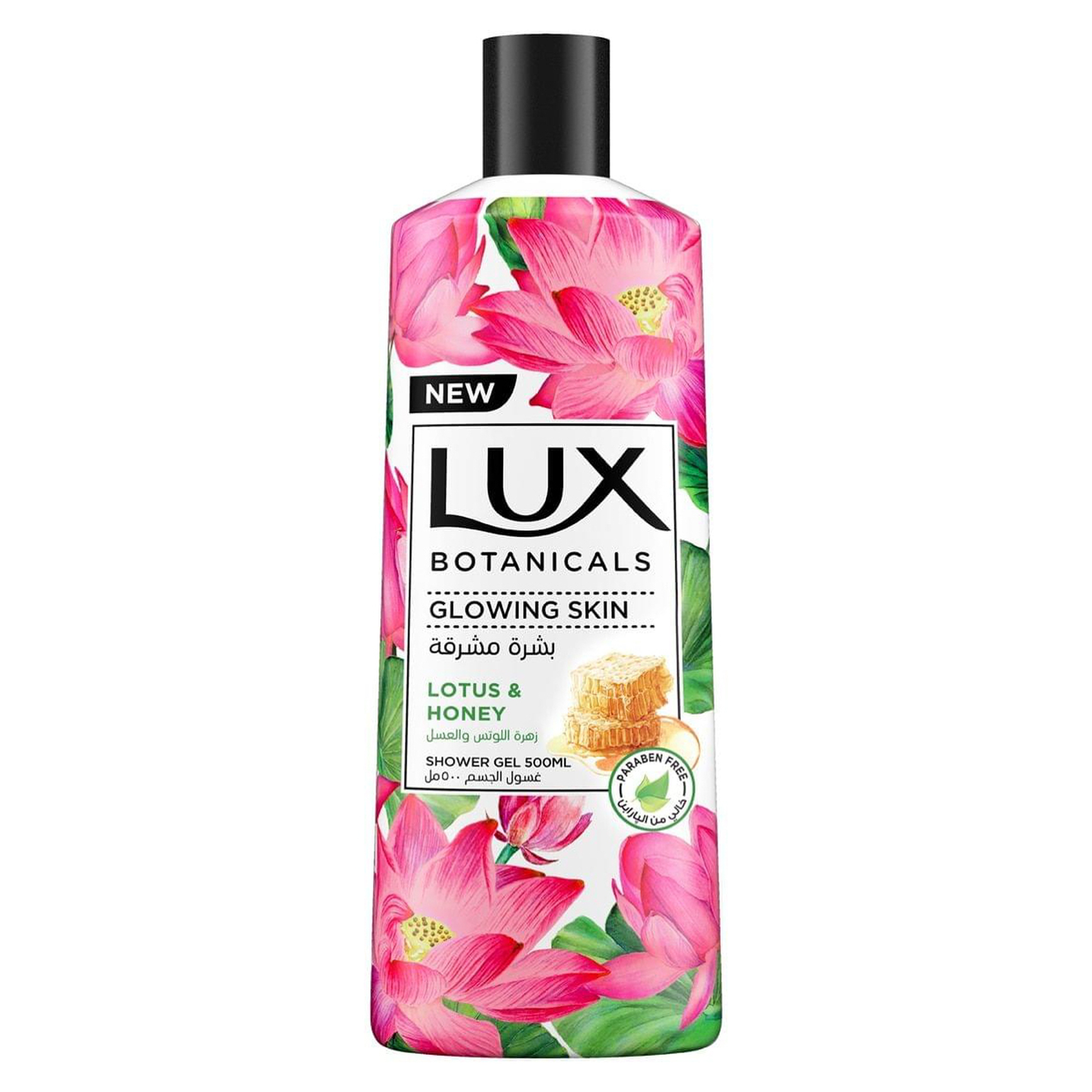 لوكس جل استحمام بزهرة اللوتس والعسل