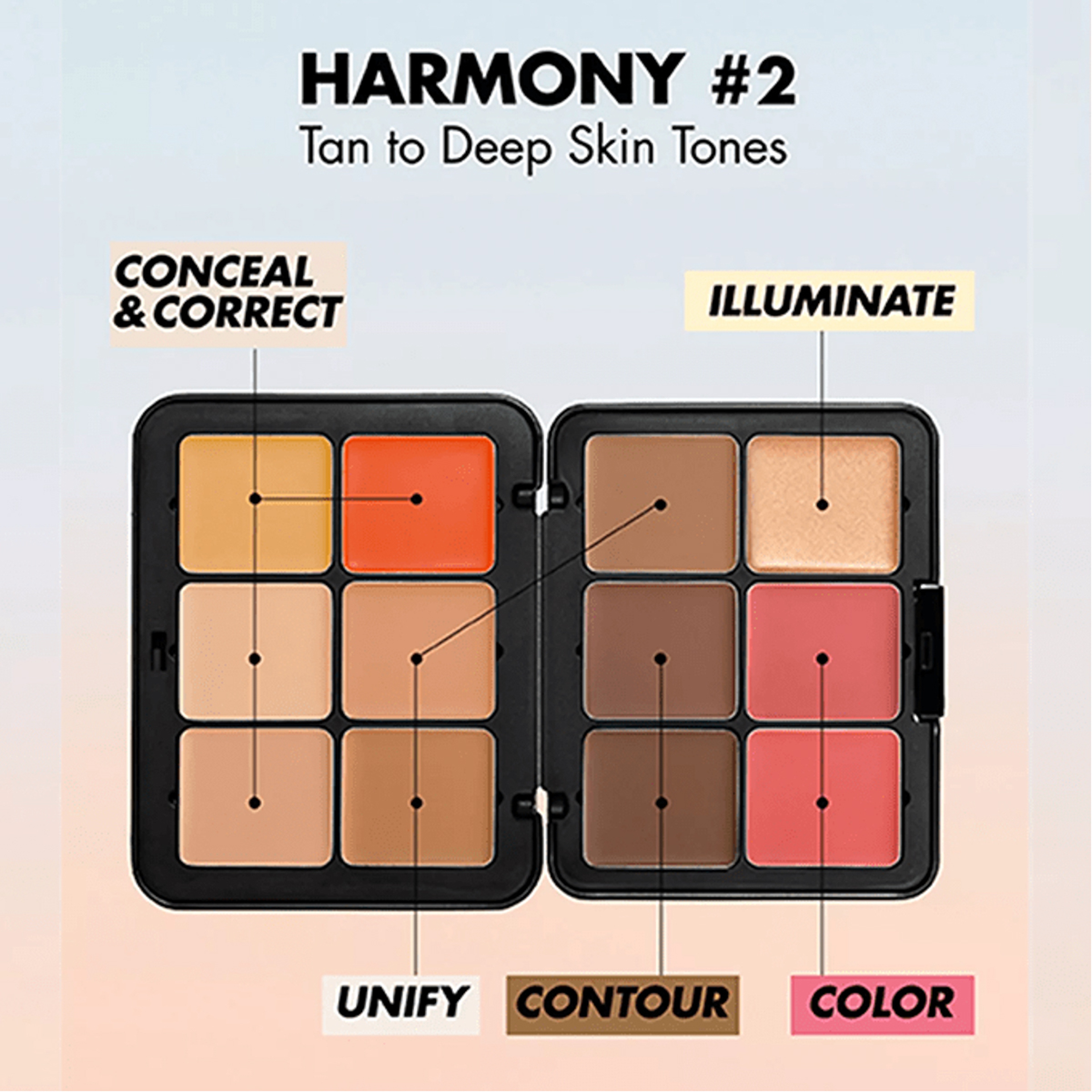 ميك اب فور ايفر اتش دي باليت هارموني 2