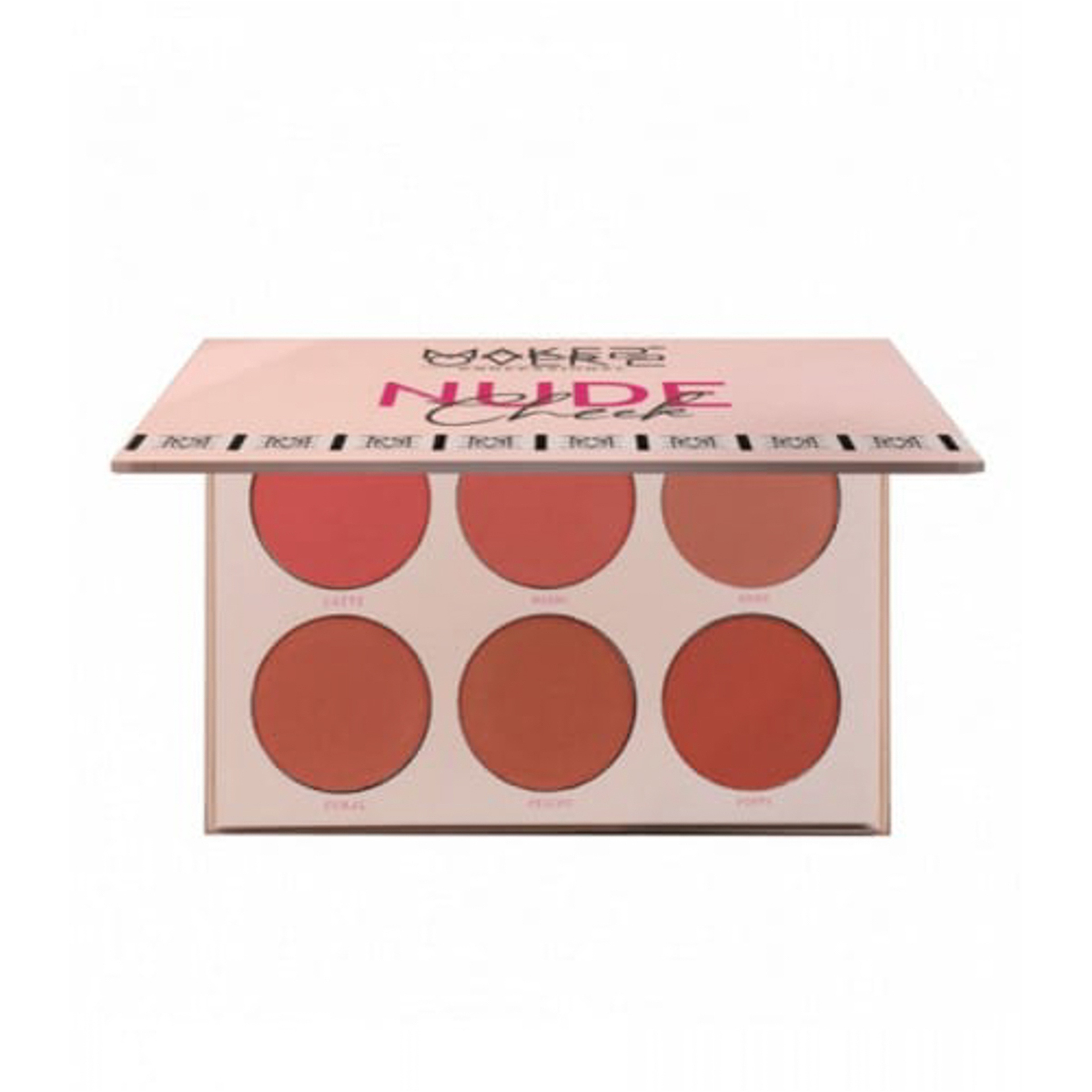 Make Over 22 Palette Blush (Nude Cheek)) 6 Colour