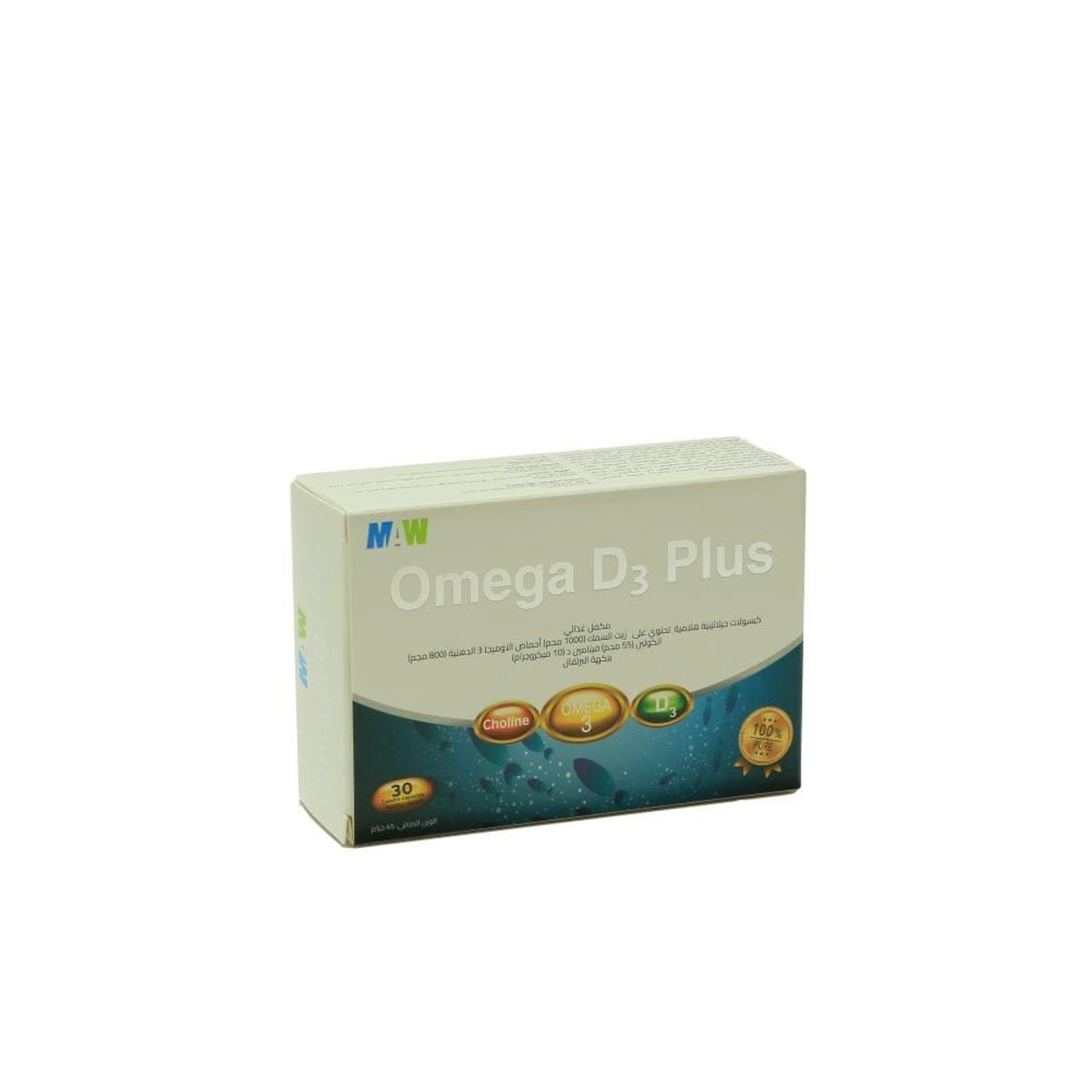 Maw Omega D3 Plus 30 Cap