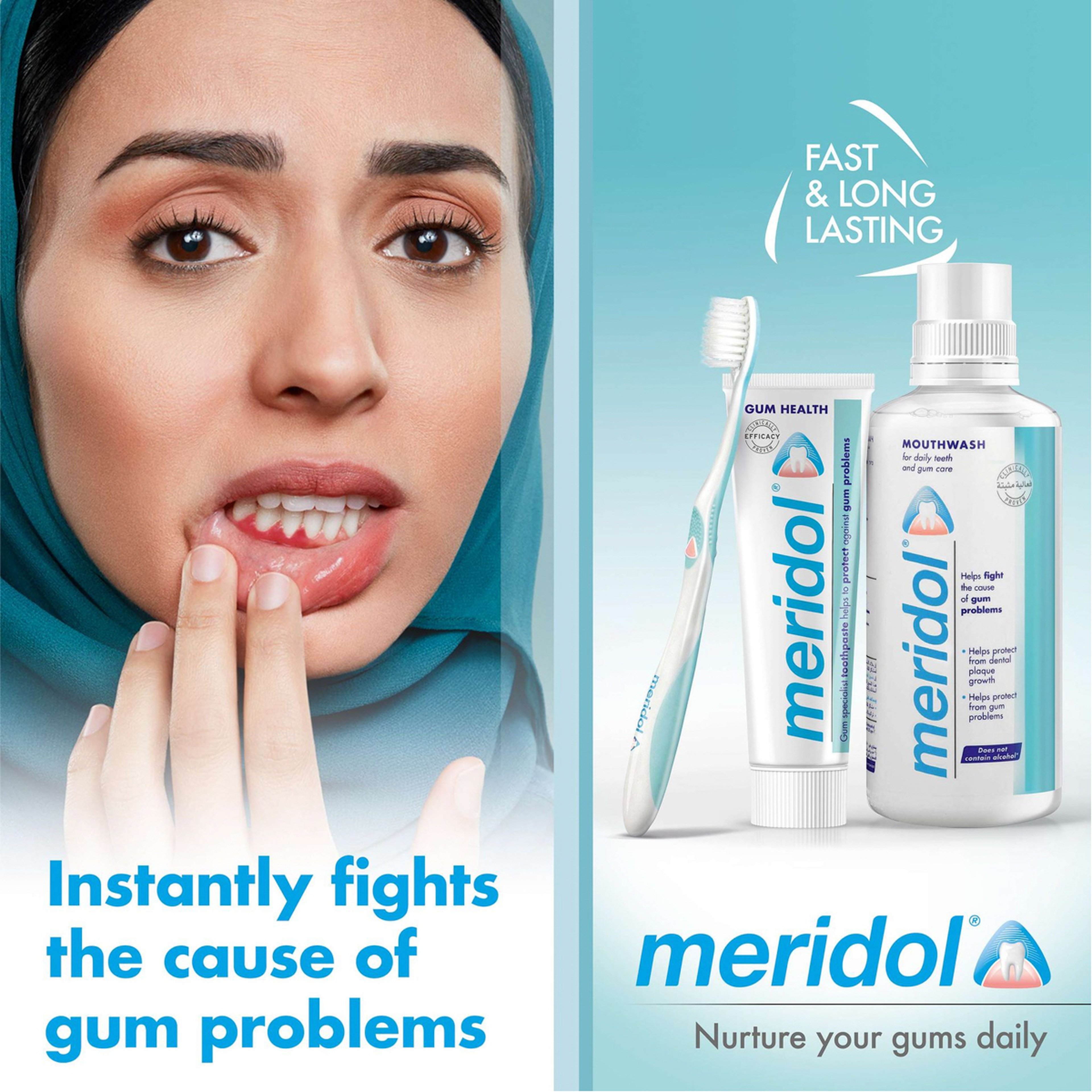 Meridol Mouthwash 400Ml