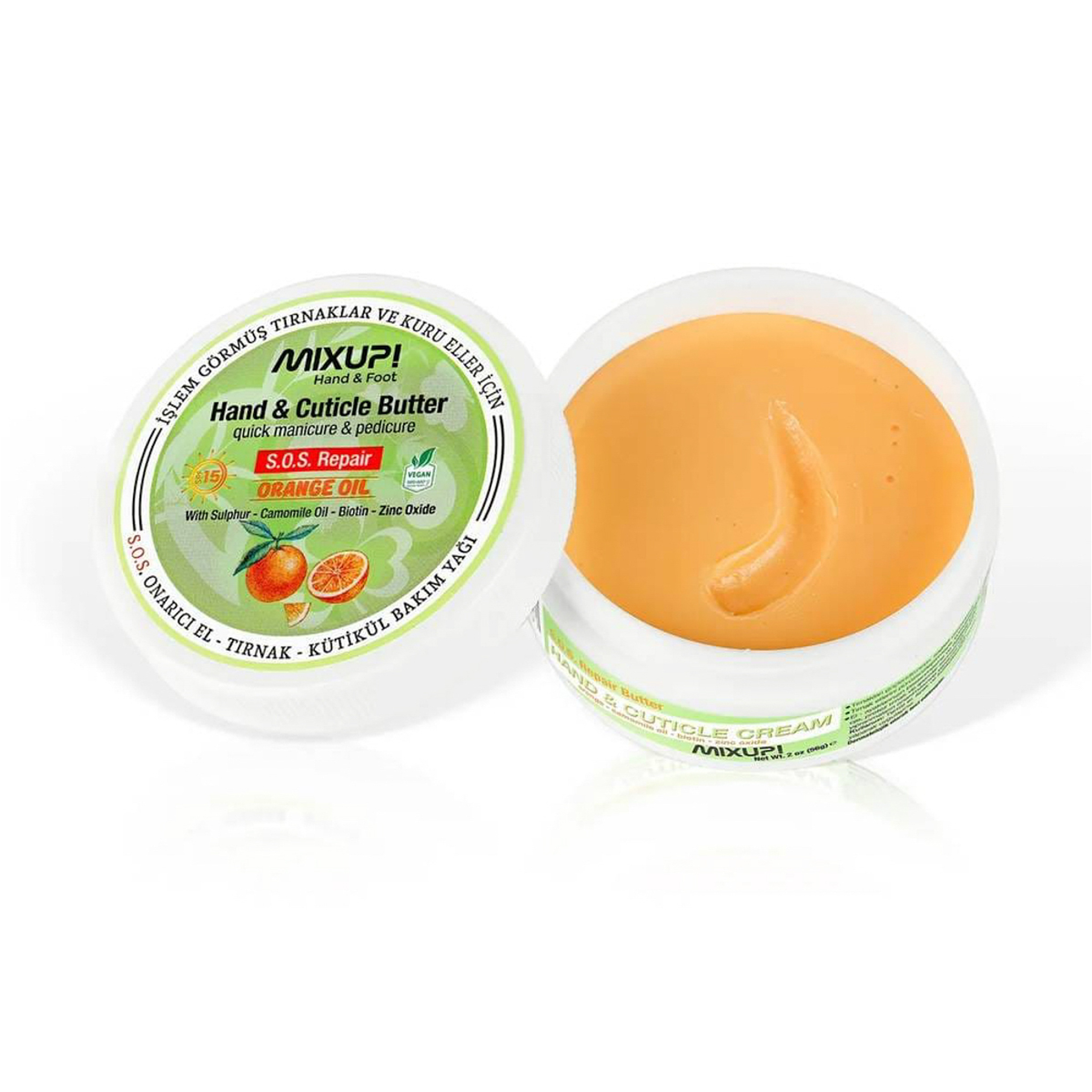 ميكس زبدة اليد والبشرة لتقوية وإصلاح الأظافر، من ميكس أب 56 جرام