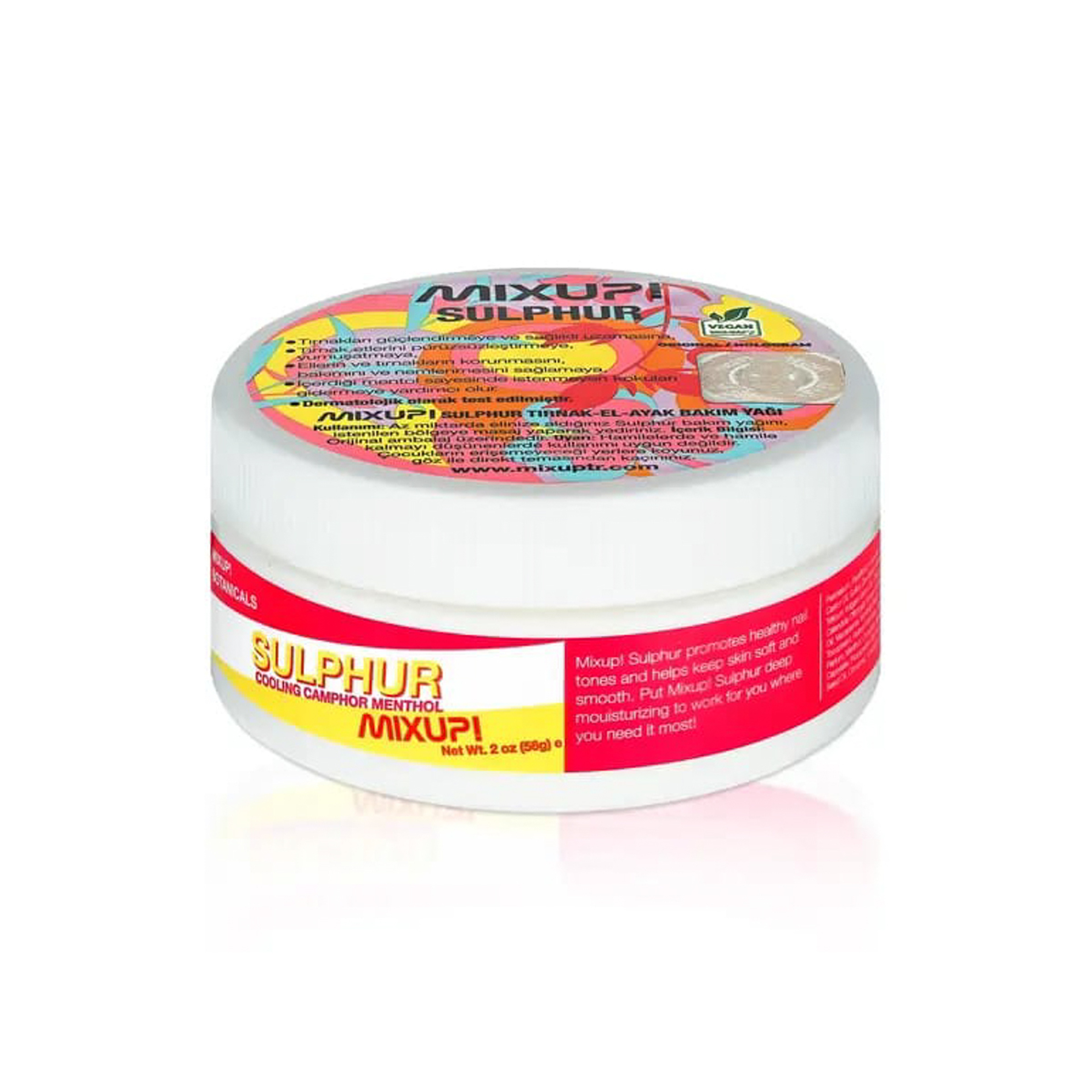 ميكس أب زيت الكبريت للعناية بالأظافر