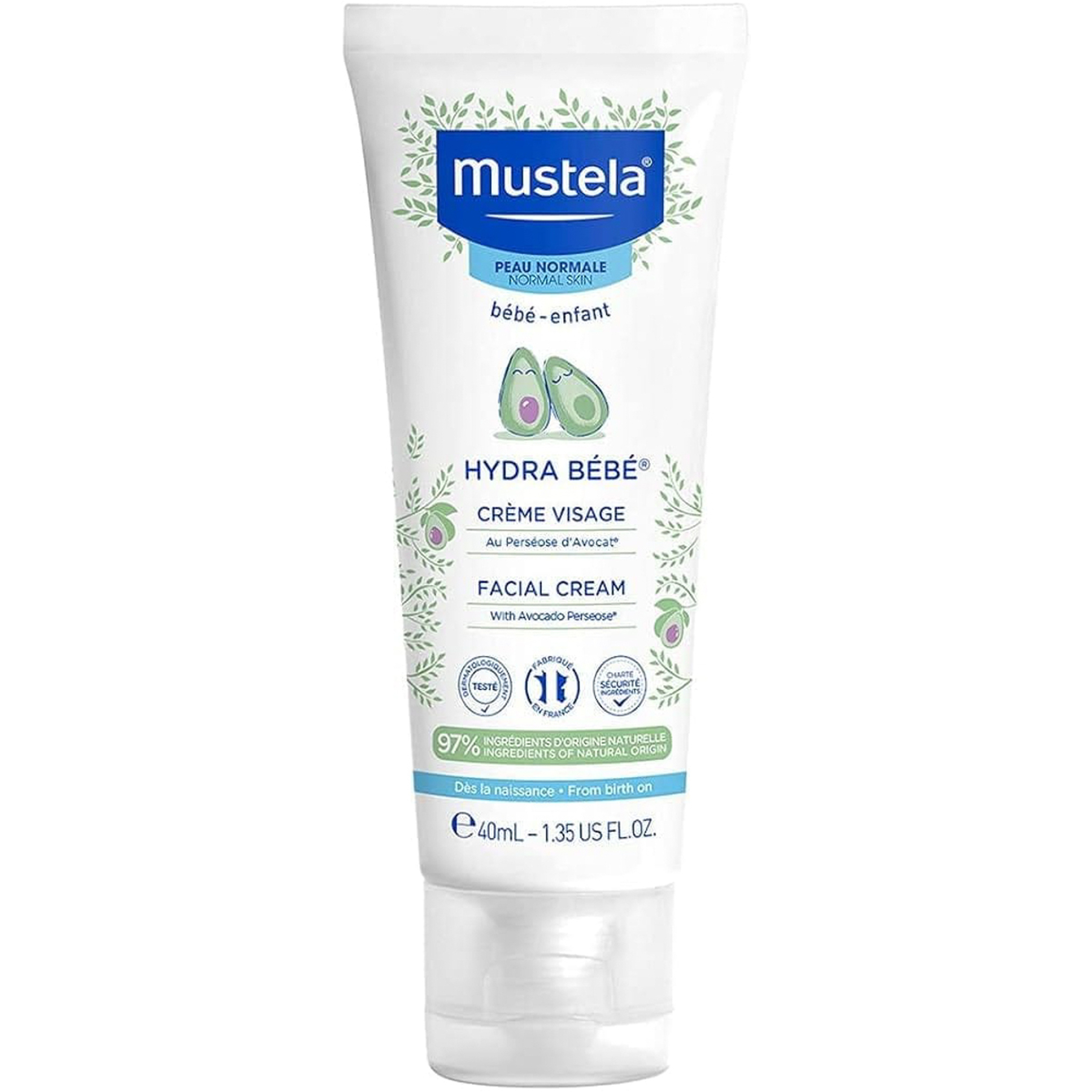 Mustela Bebe Hydra Bébé Facial Cream 40 Ml