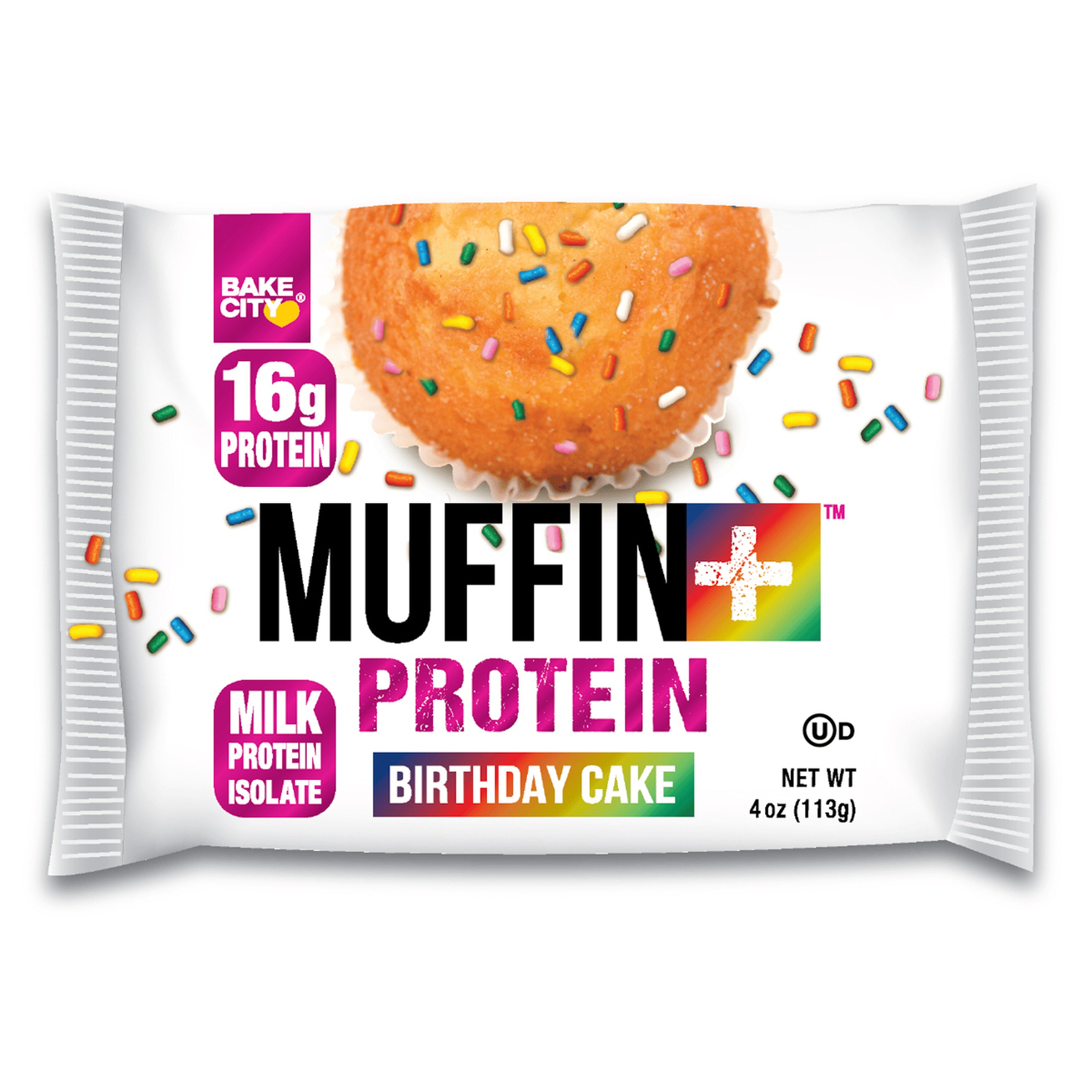 Muffin+ Protein Birthday Cake 113 G