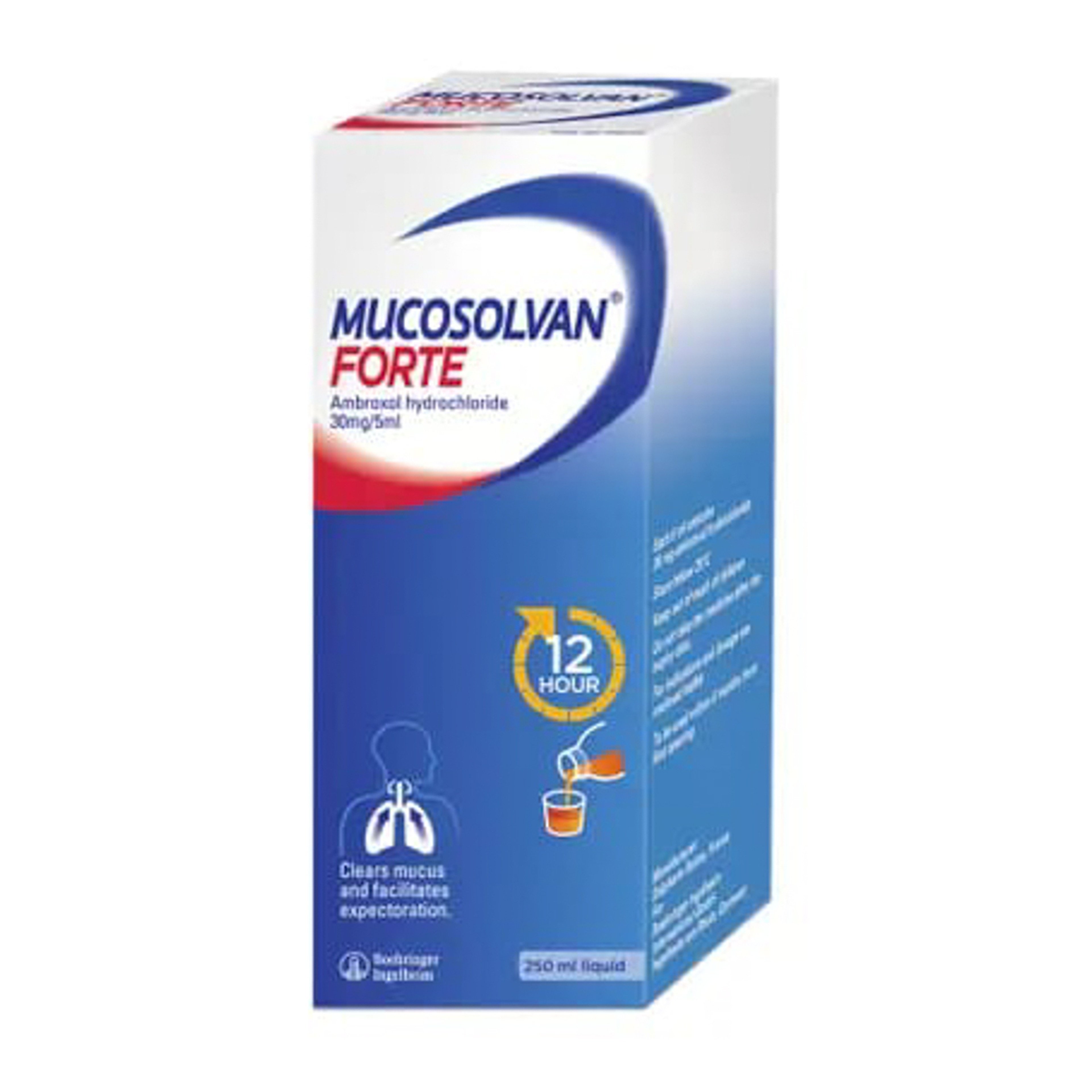 Mucosolvan Forte 30 Mg Syrup 250 Ml