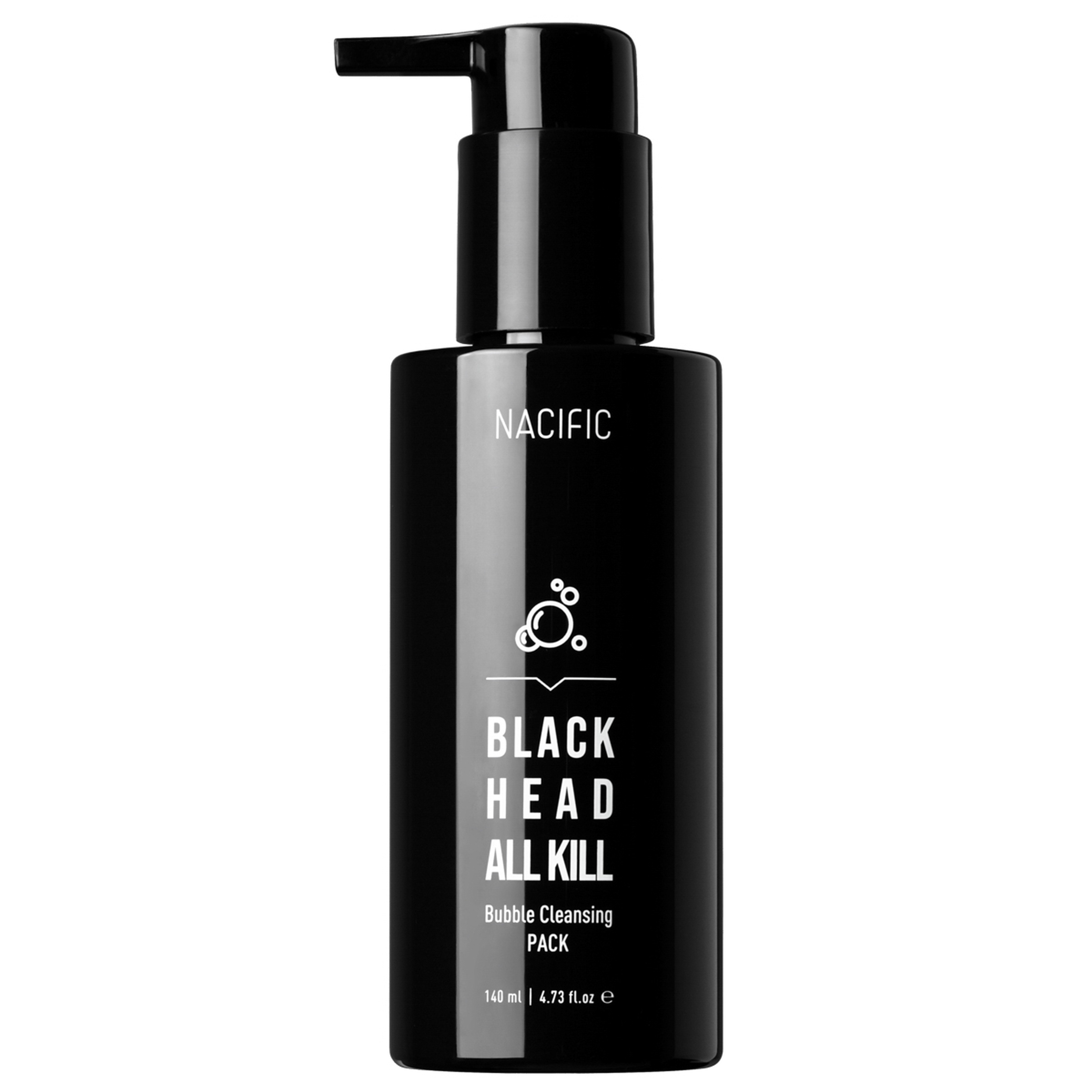 Nacific Blackhead All Kill Bubble Cleansing Pack 140Ml