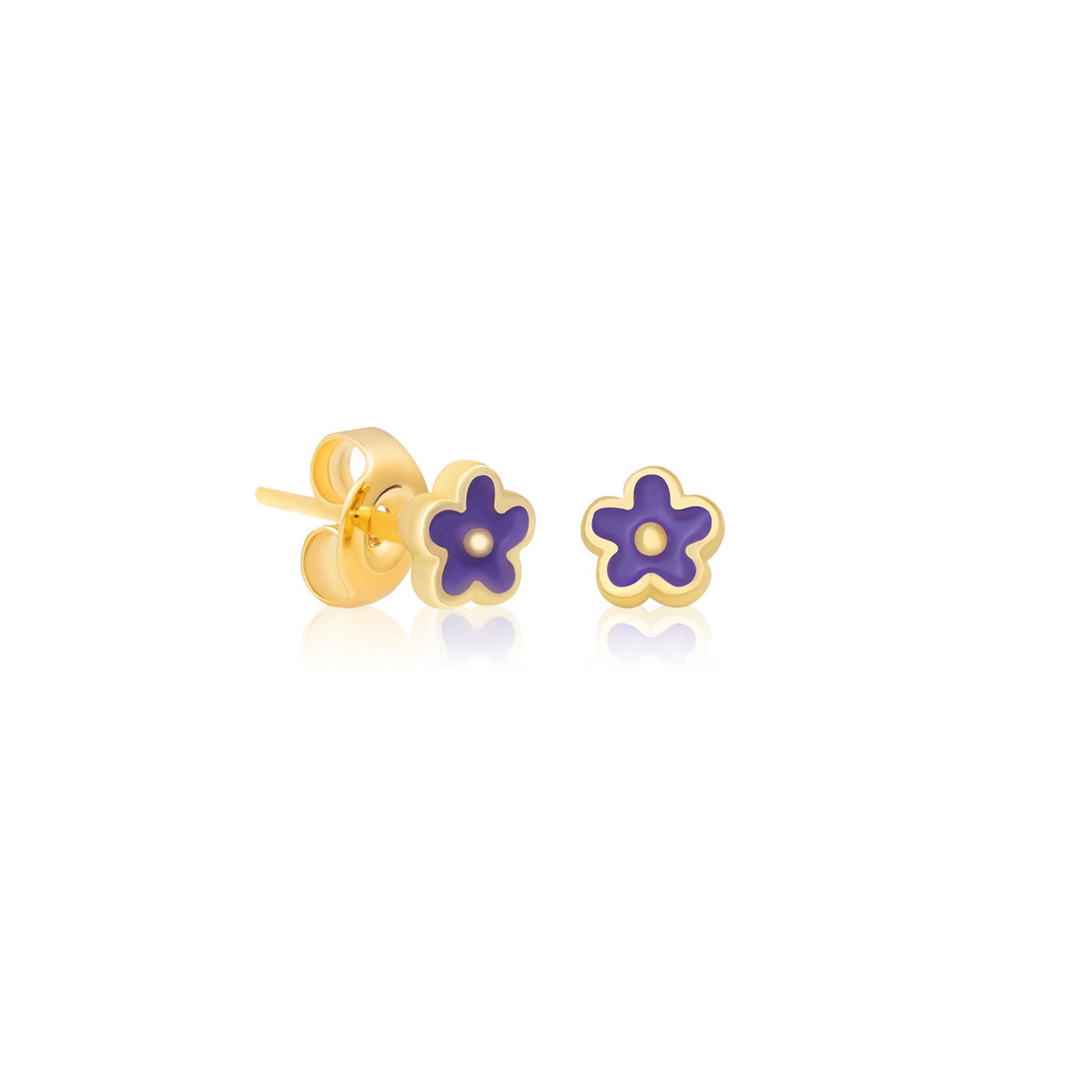 Navaro Earrings Baby - Neb-S108 Shining Stars Silver