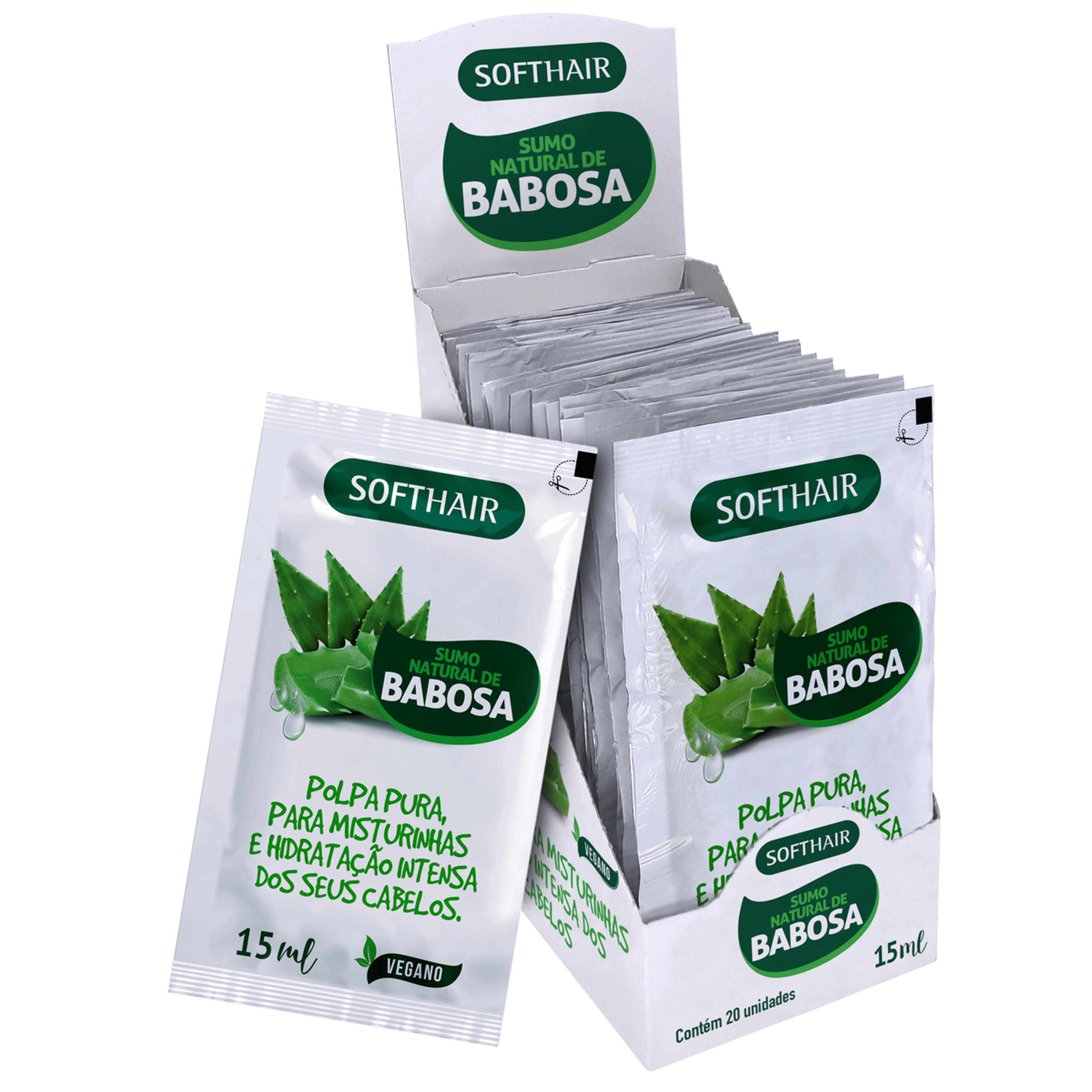 جل الصبار لترطيب الشعر 15مل