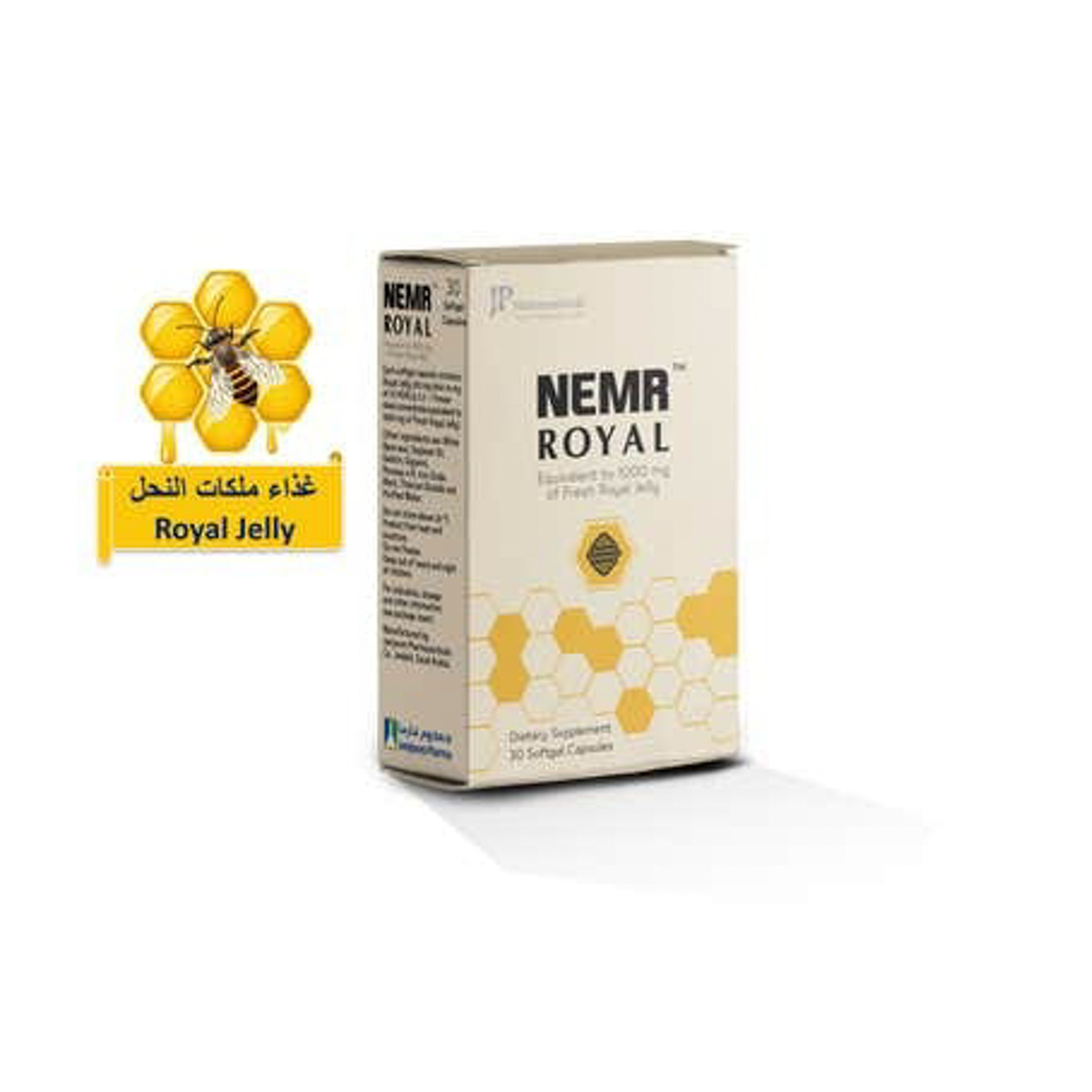 Nemr Royal Jelly 1000 Mg 30 Capsules