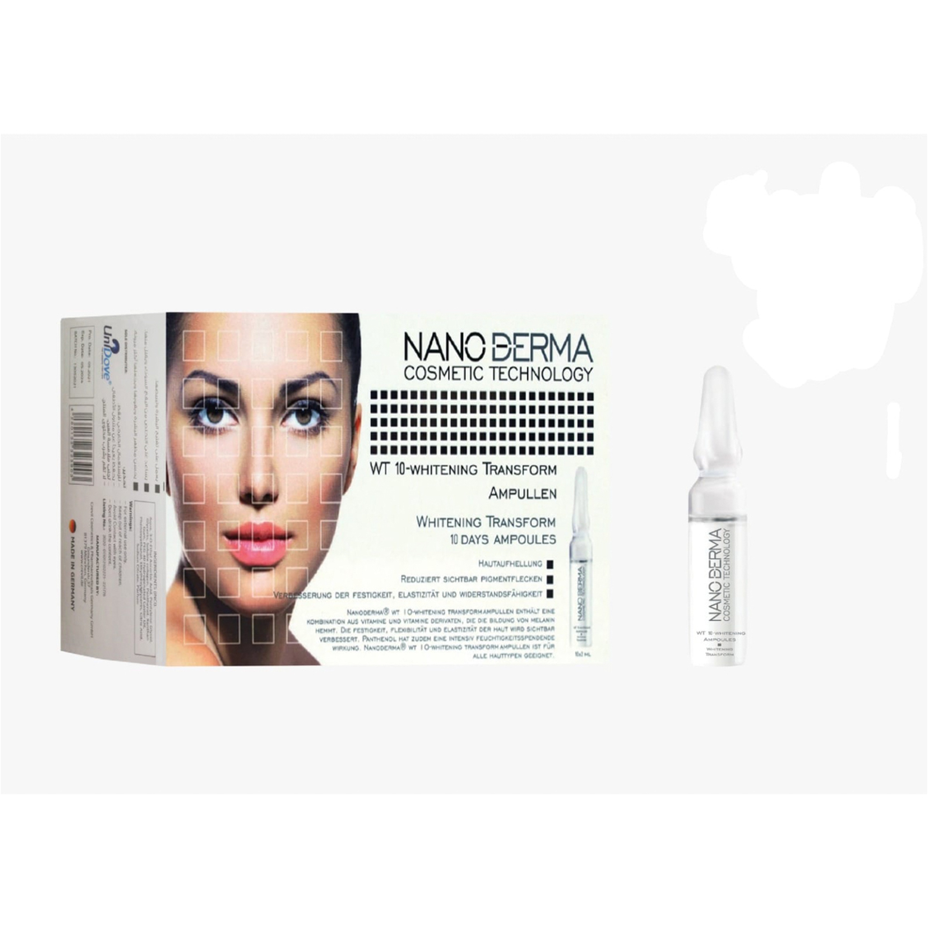 Nano Derma Wt 10 Whitening Transform Ampullen10 X 2Ml