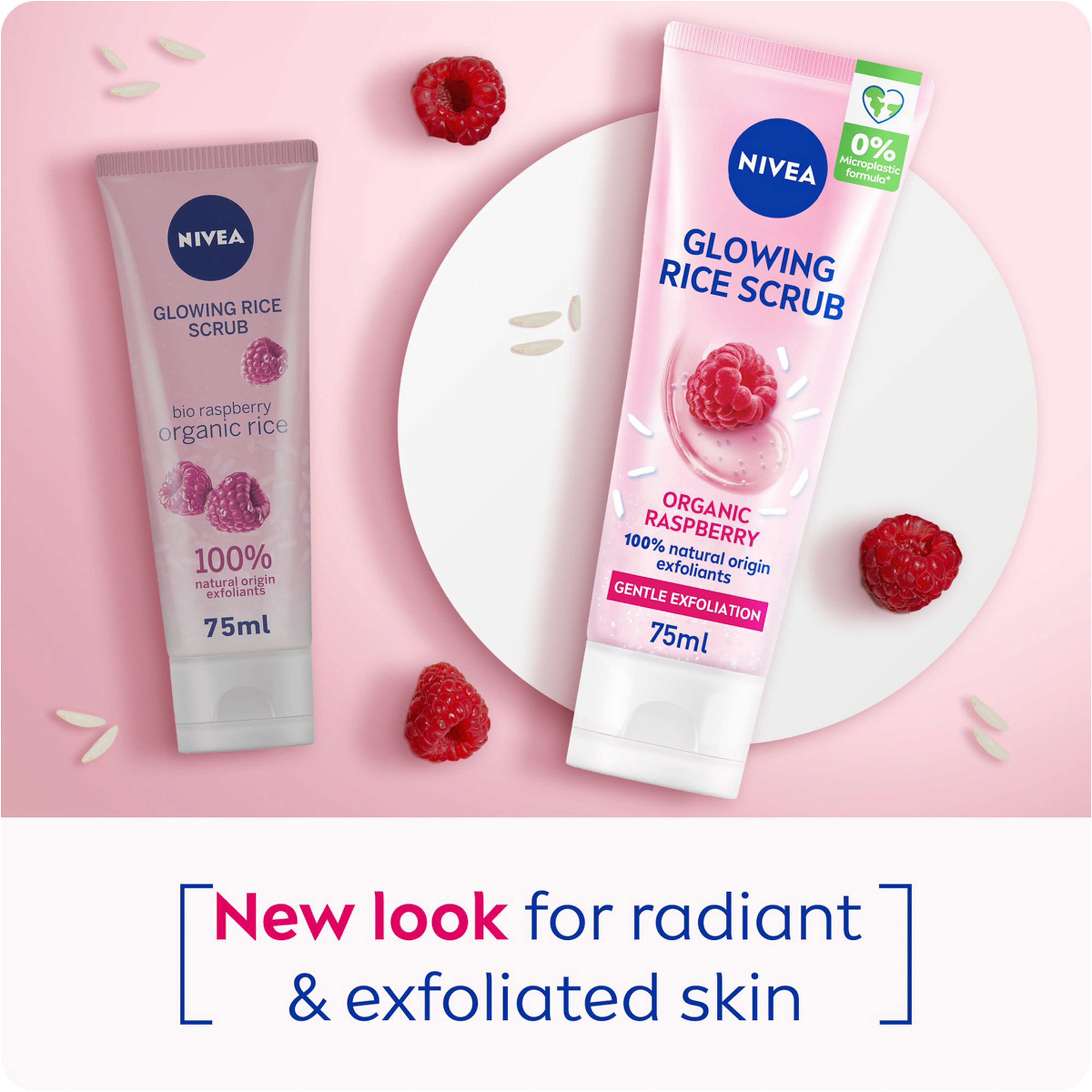 نيفيا مقشر الأرز بالألوفيرا لتنقية البشرة 75 مل