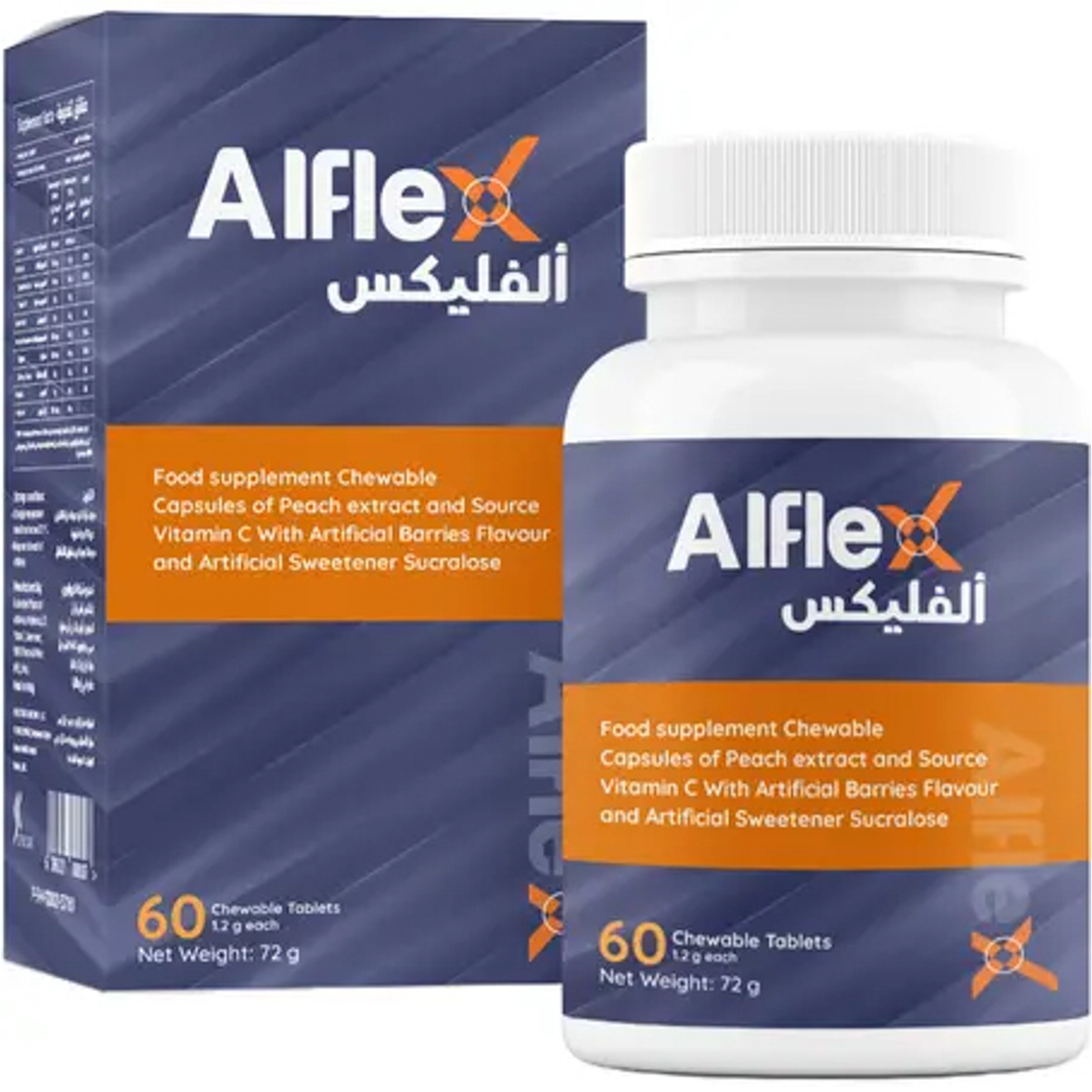 Nhs Alflex Glucosamine, Chondroitin & Msm 60 Chewable Tablets