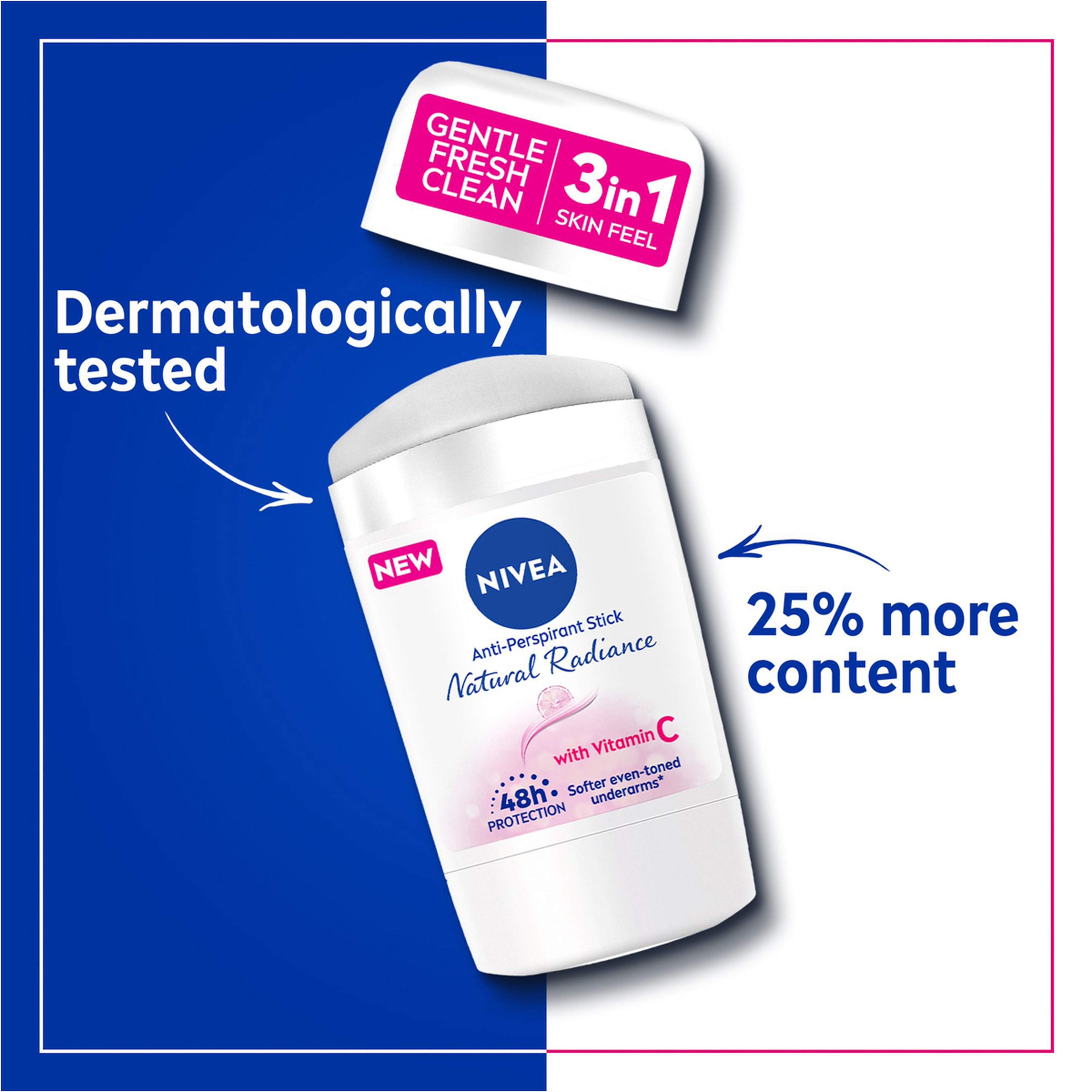 نيفيا مزيل عرق ناتشورال راديانس 50م