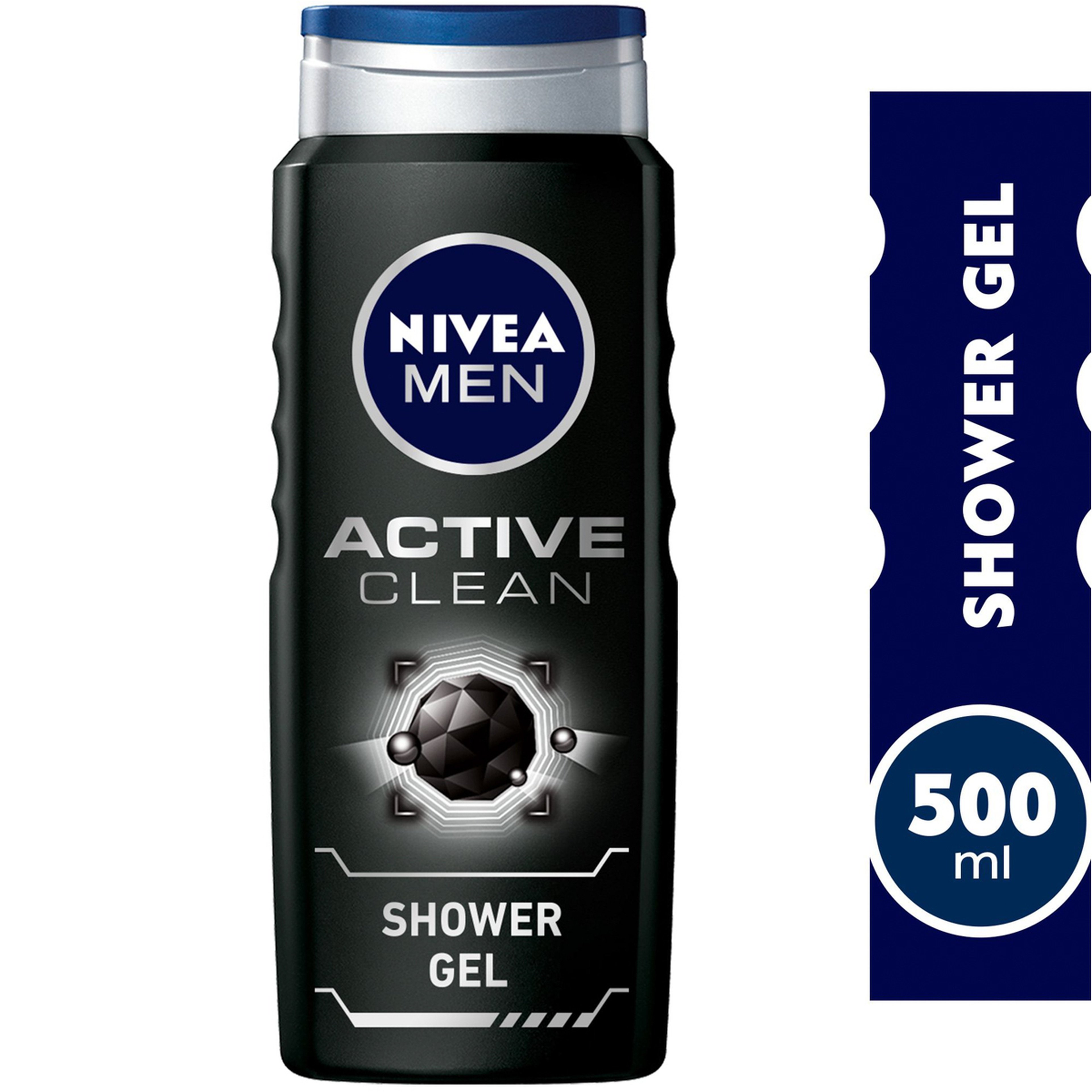 Nivea Active Clean Shower Gel 500Ml