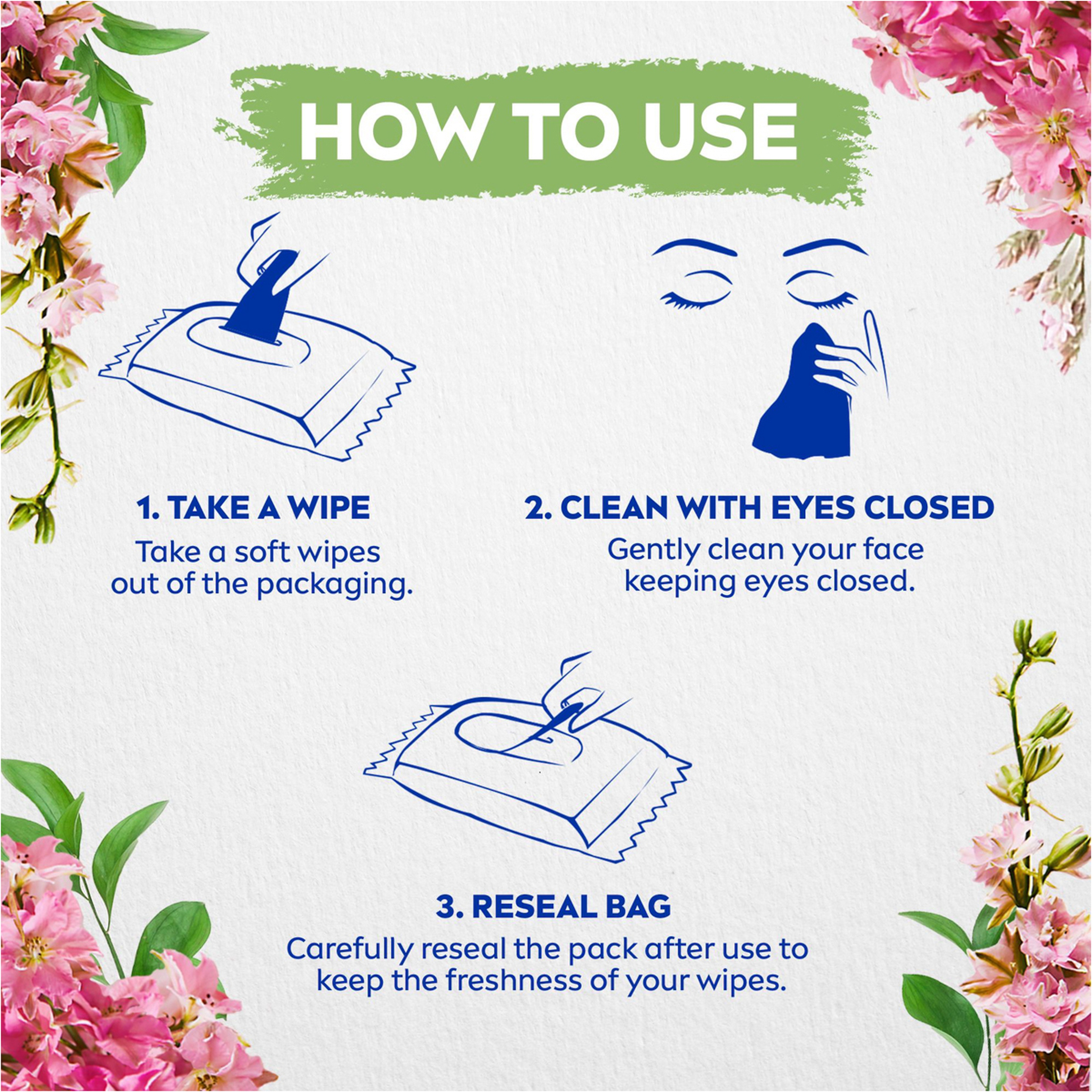 نيفيا مناديل التنظيف اللطيف ٣ في ١ - ٢٥ منديل